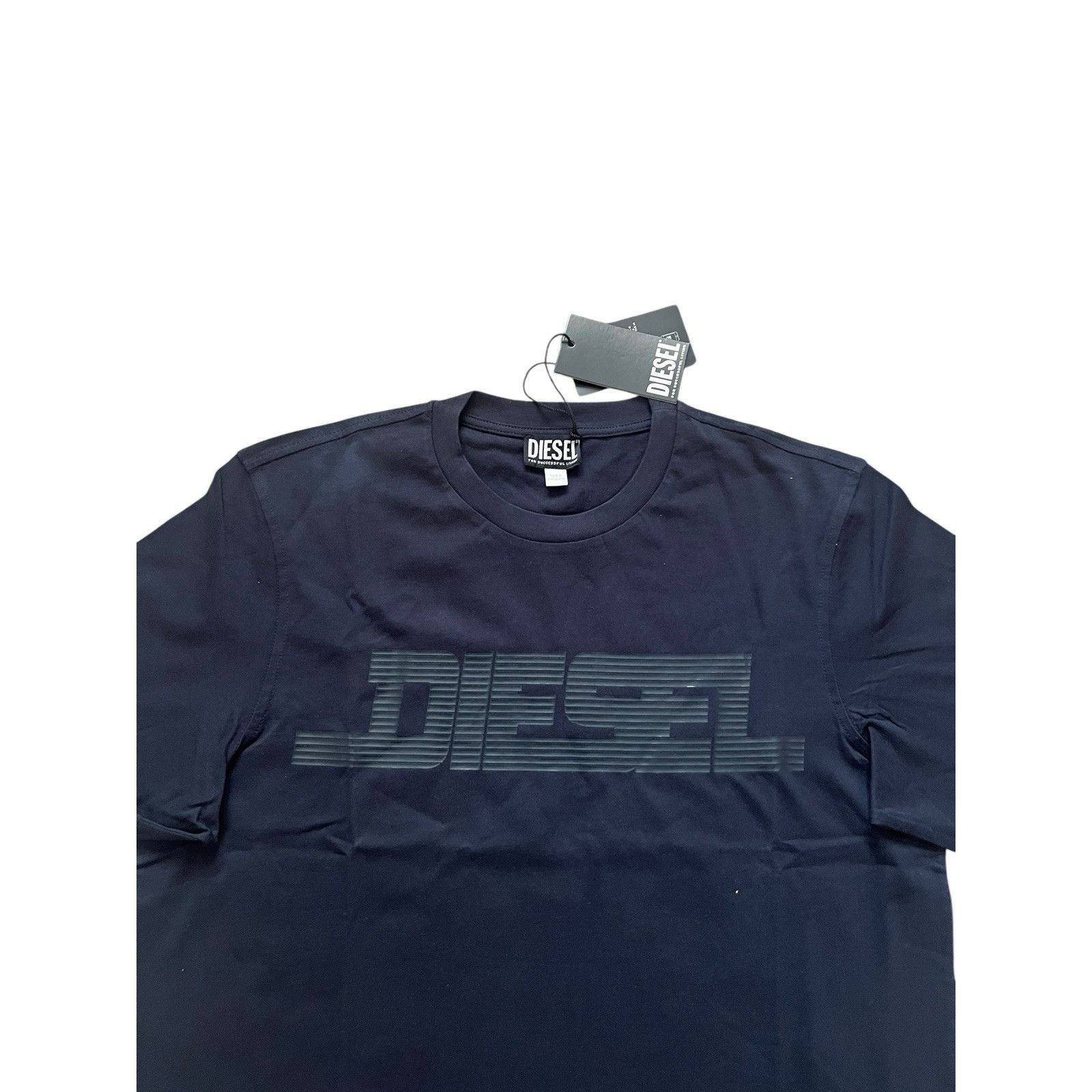 Diesel Diesel T-Just Maglietta T-Shirt NWT $80 Midnight Blue Size M Size US M / EU 48-50 / 2 - 2 Thumbnail
