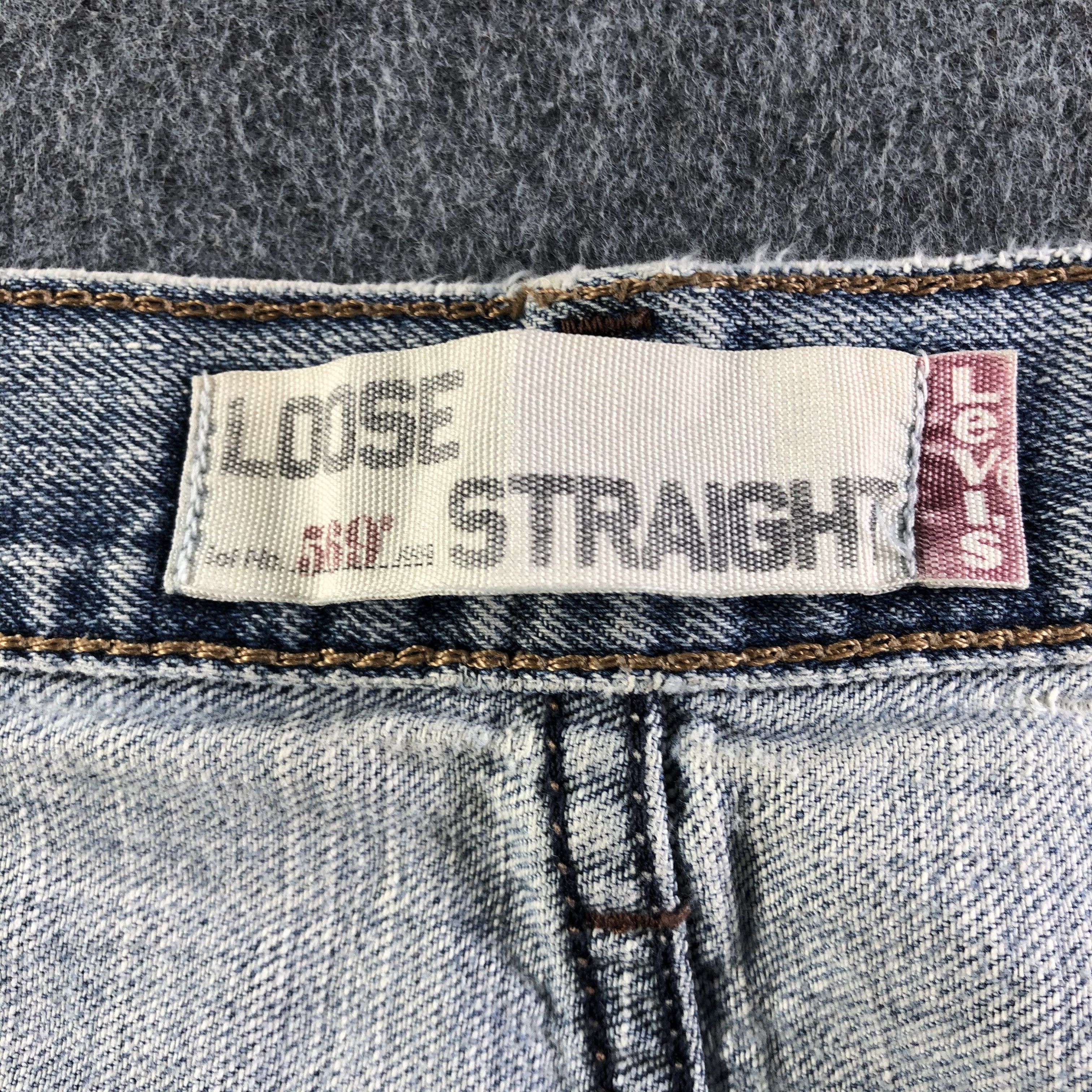 Levi's Vintage Light Wash Levis 569 Jeans-J4506 Size US 38 / EU 54 - 10 Thumbnail