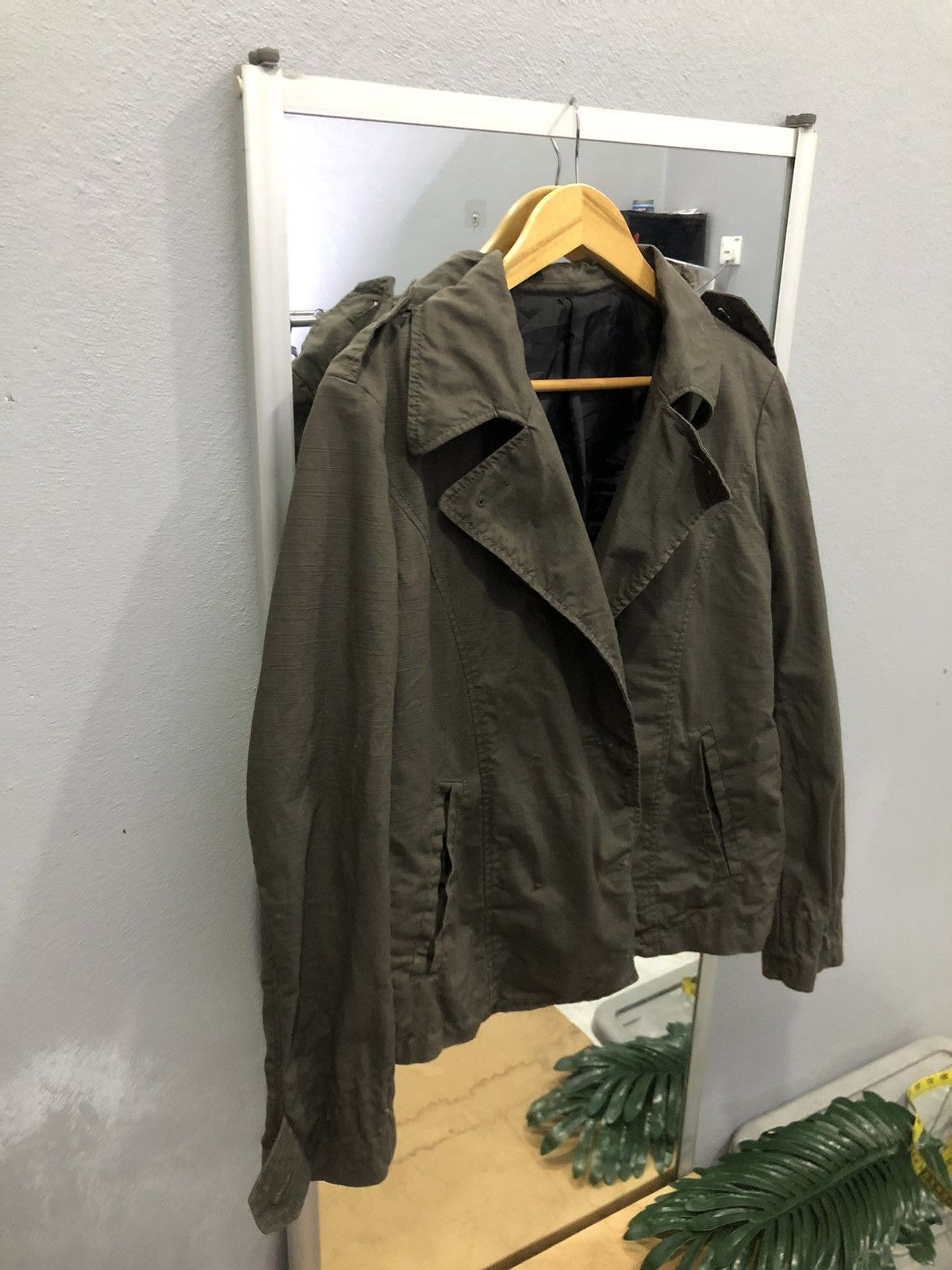 Designer × PPFM Vintage PPFM Military-Style Jacket (No Button) Size US M / EU 48-50 / 2 - 3 Thumbnail
