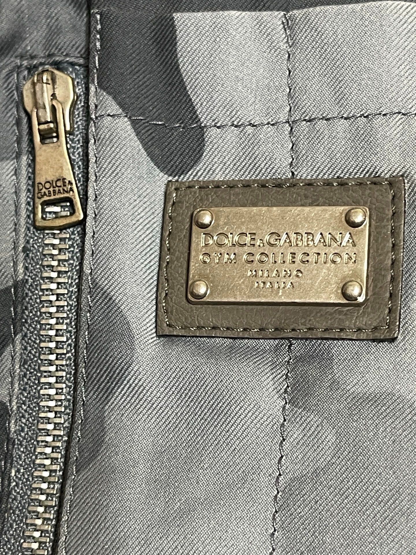 Dolce & Gabbana DG Double-Face Silk Distressed Camo/Plain Jacket 46 Size US S / EU 44-46 / 1 - 5 Thumbnail