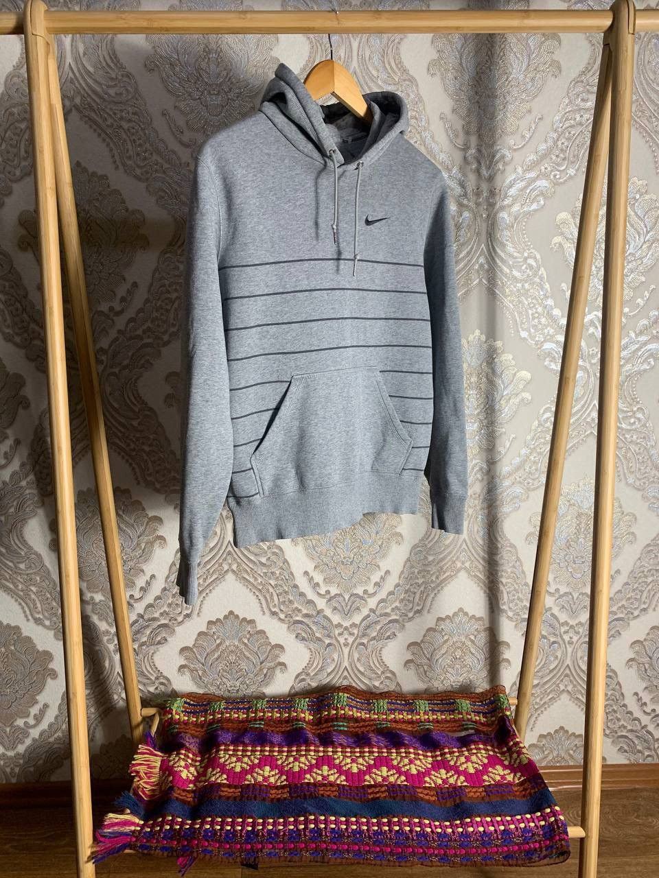 Nike VERY RARE NIKE CLASSIC DESIGNER HOODIE JAPAN STYLE Y2K 90s Size US S / EU 44-46 / 1 - 2 Thumbnail