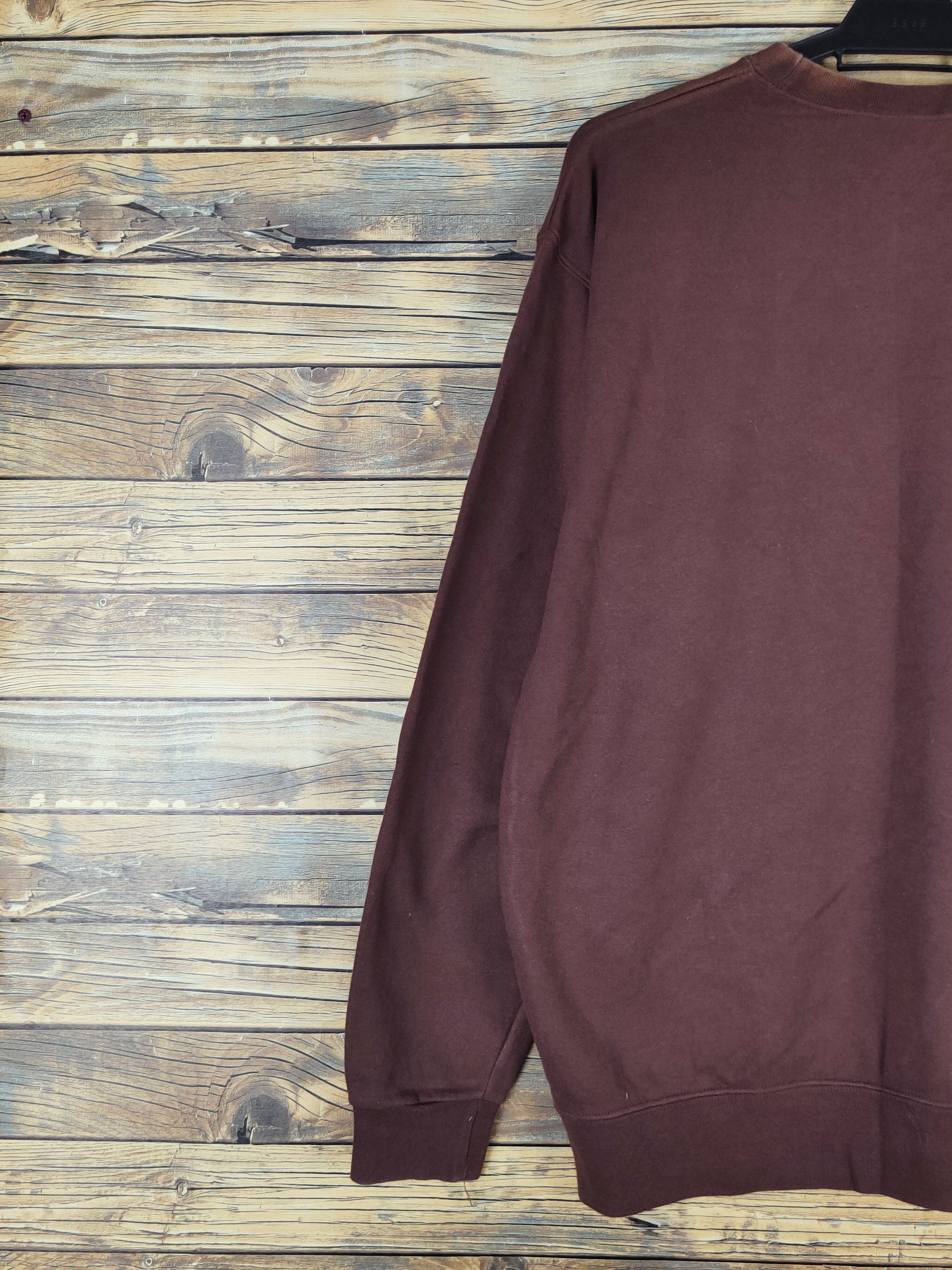 Japanese Brand × Vintage Gravel and Tarmac Dark Brown Sweatshirts #W1162 Size US L / EU 52-54 / 3 - 9 Thumbnail