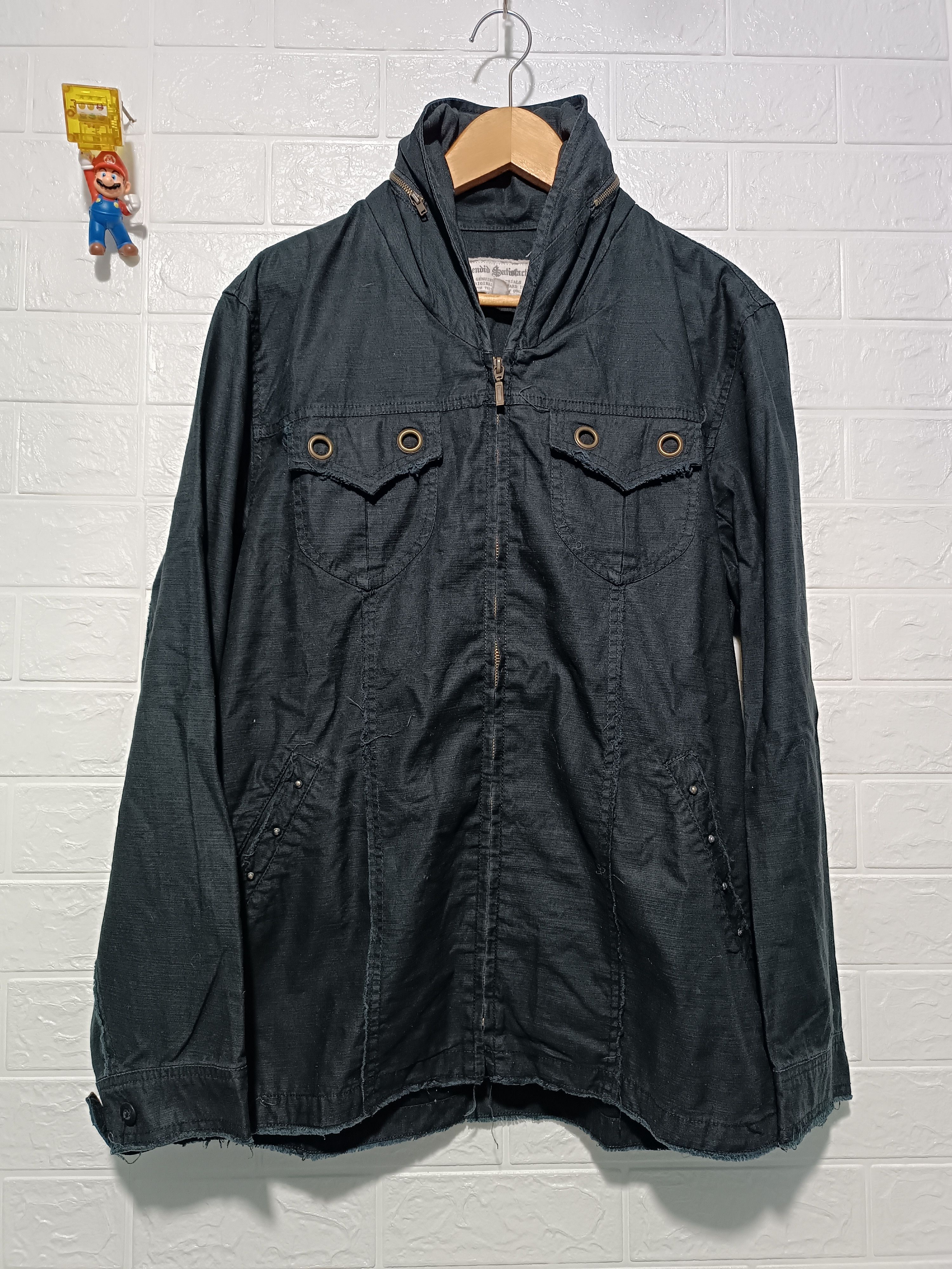 Japanese Brand Vintage Splendid Satisfaction LGB Pilot Jacket Style Size US L / EU 52-54 / 3 - 1 Thumbnail