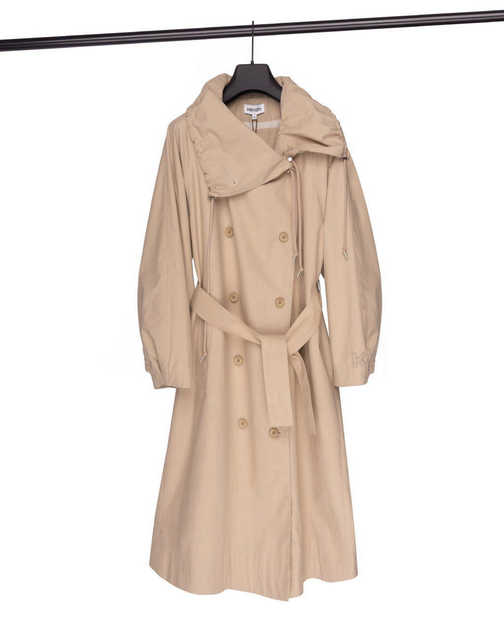 Kenzo KENZO / Oversized Cotton Trench Coat Size XXS / US 00 / IT 34 - 3 Thumbnail