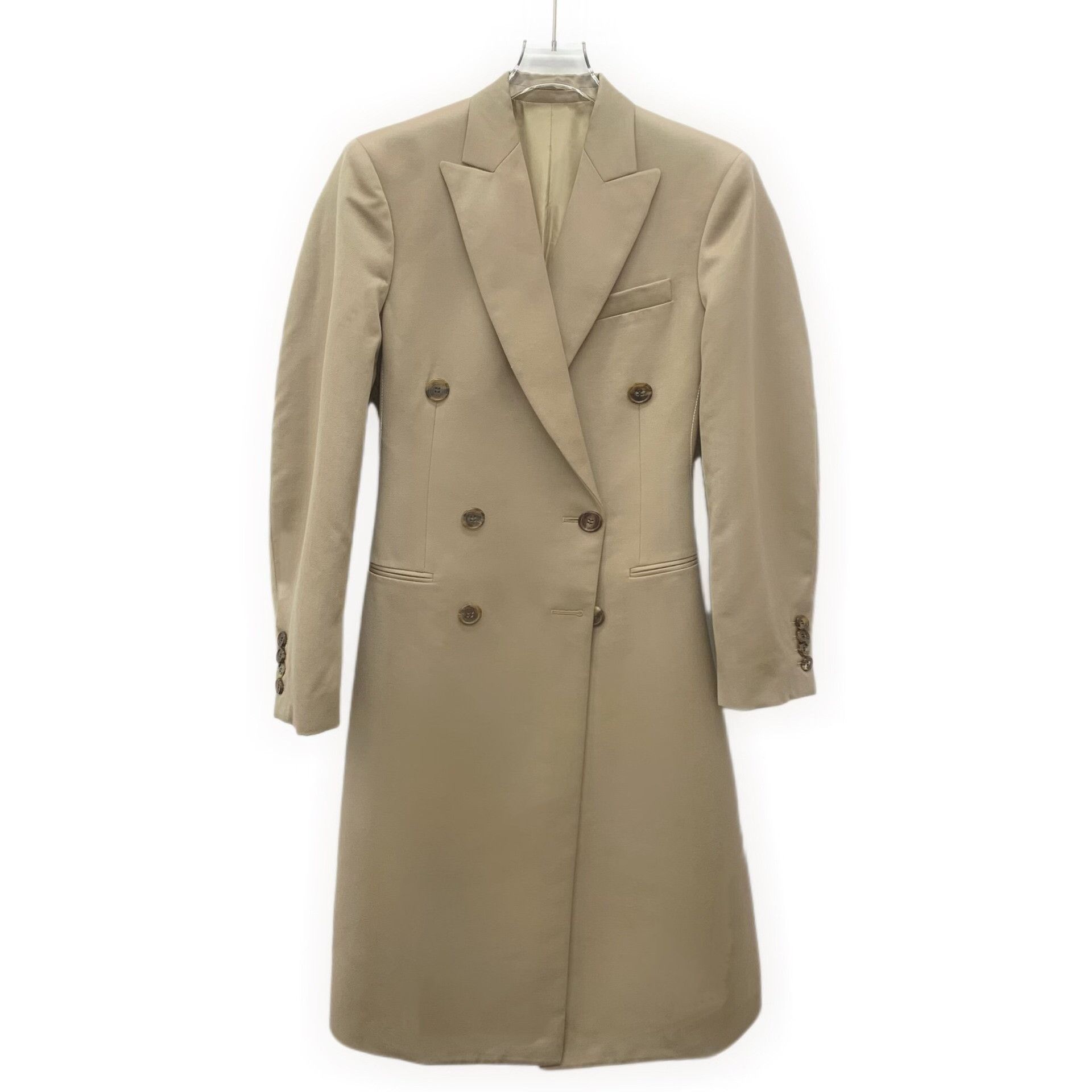 Celine Celine Wool Beige Coat XS Women Size XS / US 0-2 / IT 36-38 - 1 Thumbnail