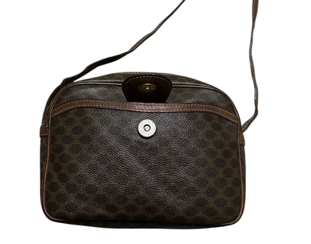 Celine vintage Celine Macadam monogram pattern shoulder bag Size ONE SIZE - 10 Thumbnail