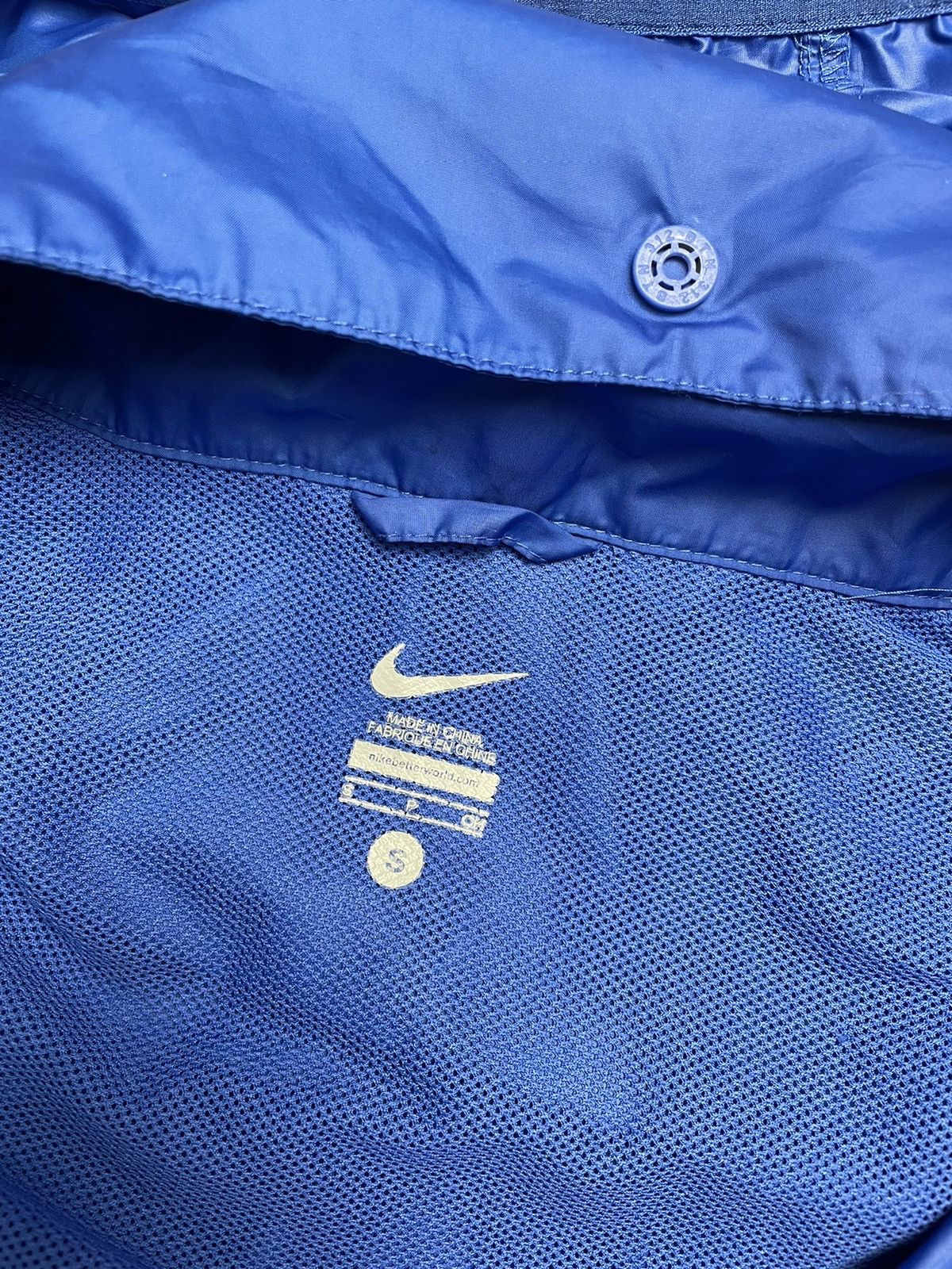 Nike Nike Anorak Swoosh Logo Blue Size S Size US S / EU 44-46 / 1 - 10 Thumbnail