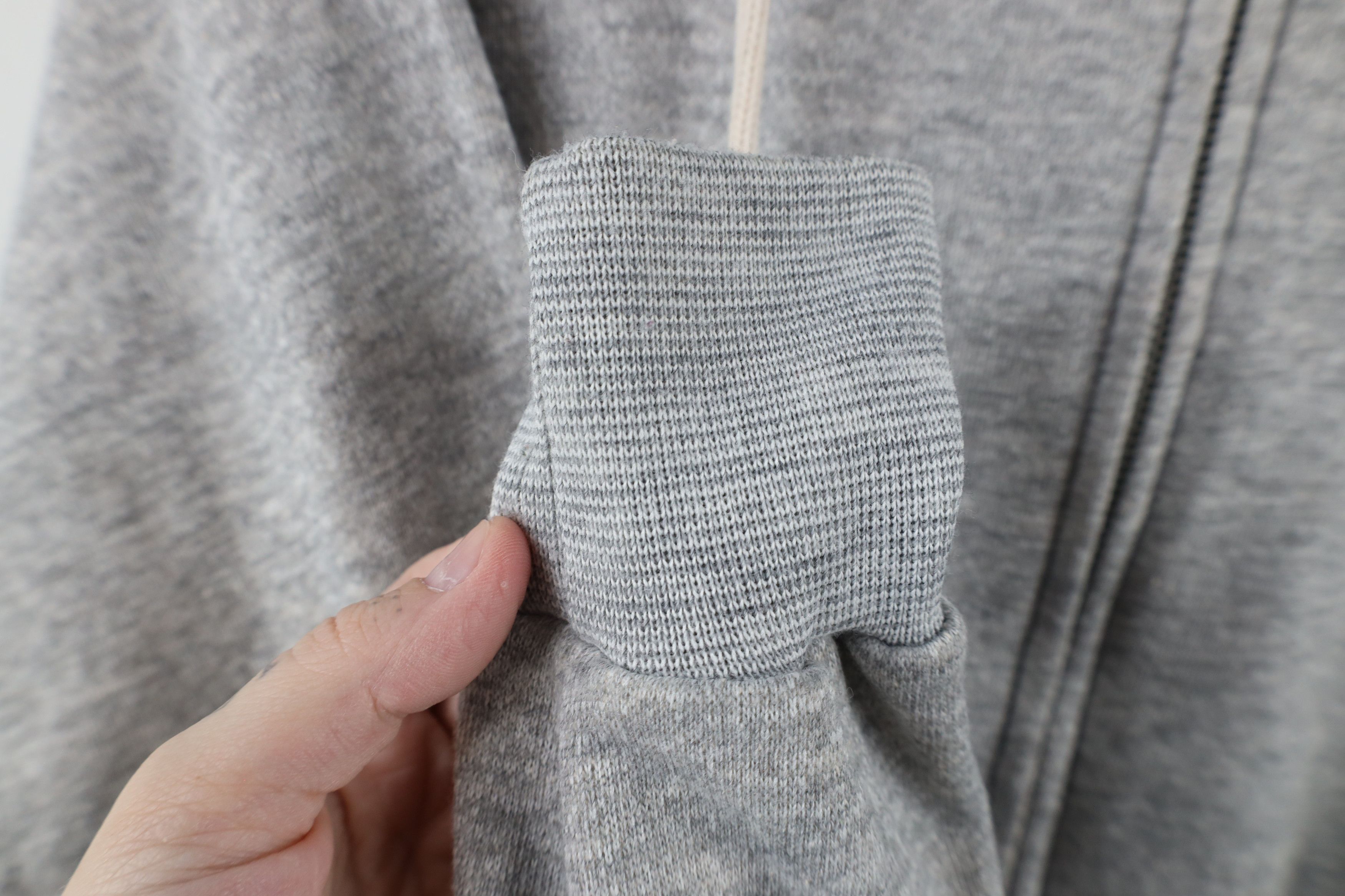 Vintage Vintage 70s Streetwear Full Zip Hoodie Heather Gray USA Size US M / EU 48-50 / 2 - 5 Thumbnail
