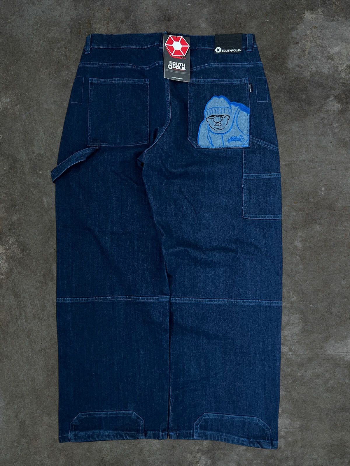 Southpole Blue navy hiphop souhtpole bboy jeans Size US 34 / EU 50 - 1 Thumbnail