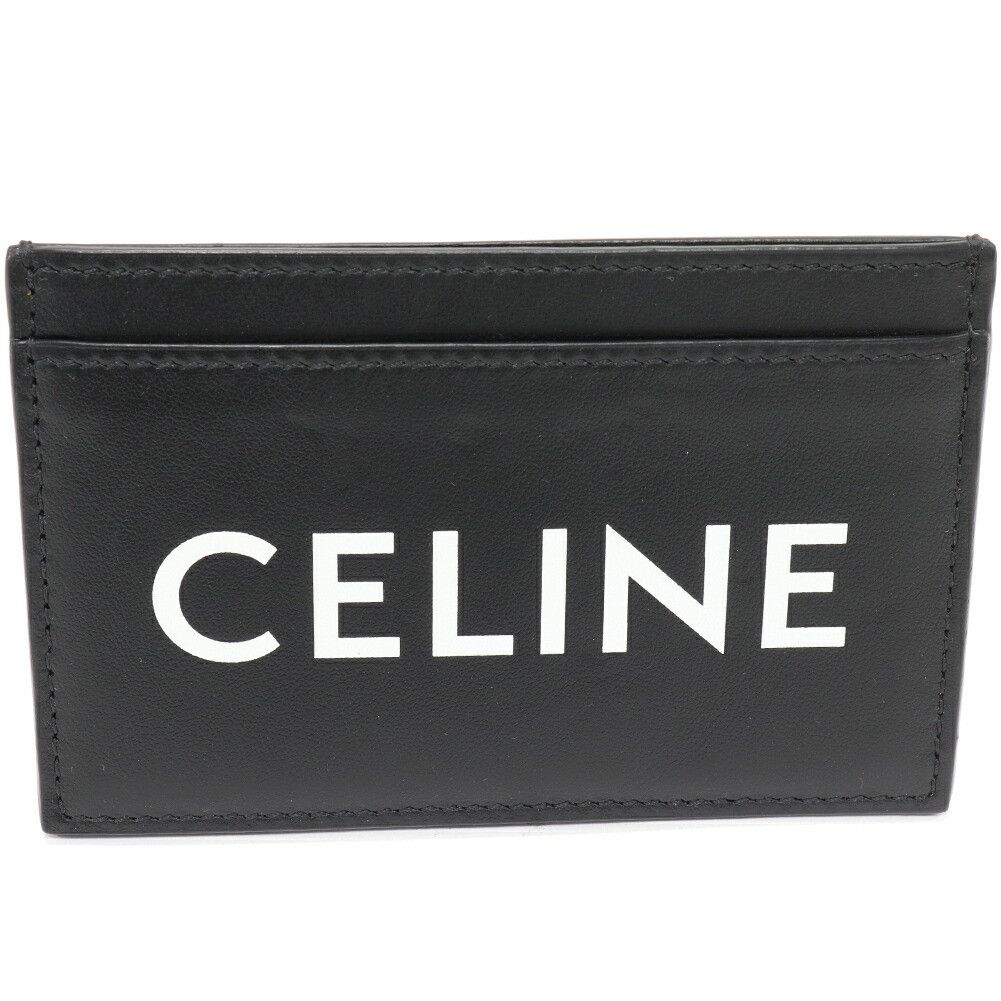 Celine Celine Celine 10B703DMF.38SI Smooth Calfskin Card Case Leather Card Case 10B703DMF.38SI DUTY FREE for USA Size ONE SIZE - 1 Thumbnail