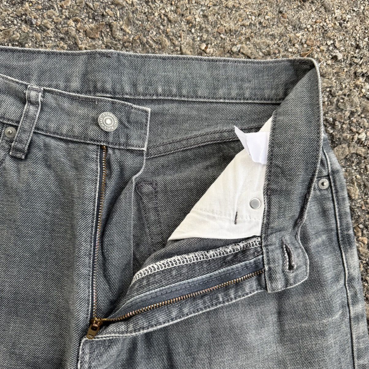 Japanese Brand W30 Vintage Japanese Faded Black Denim Jean Pants Size US 30 / EU 46 - 6 Thumbnail