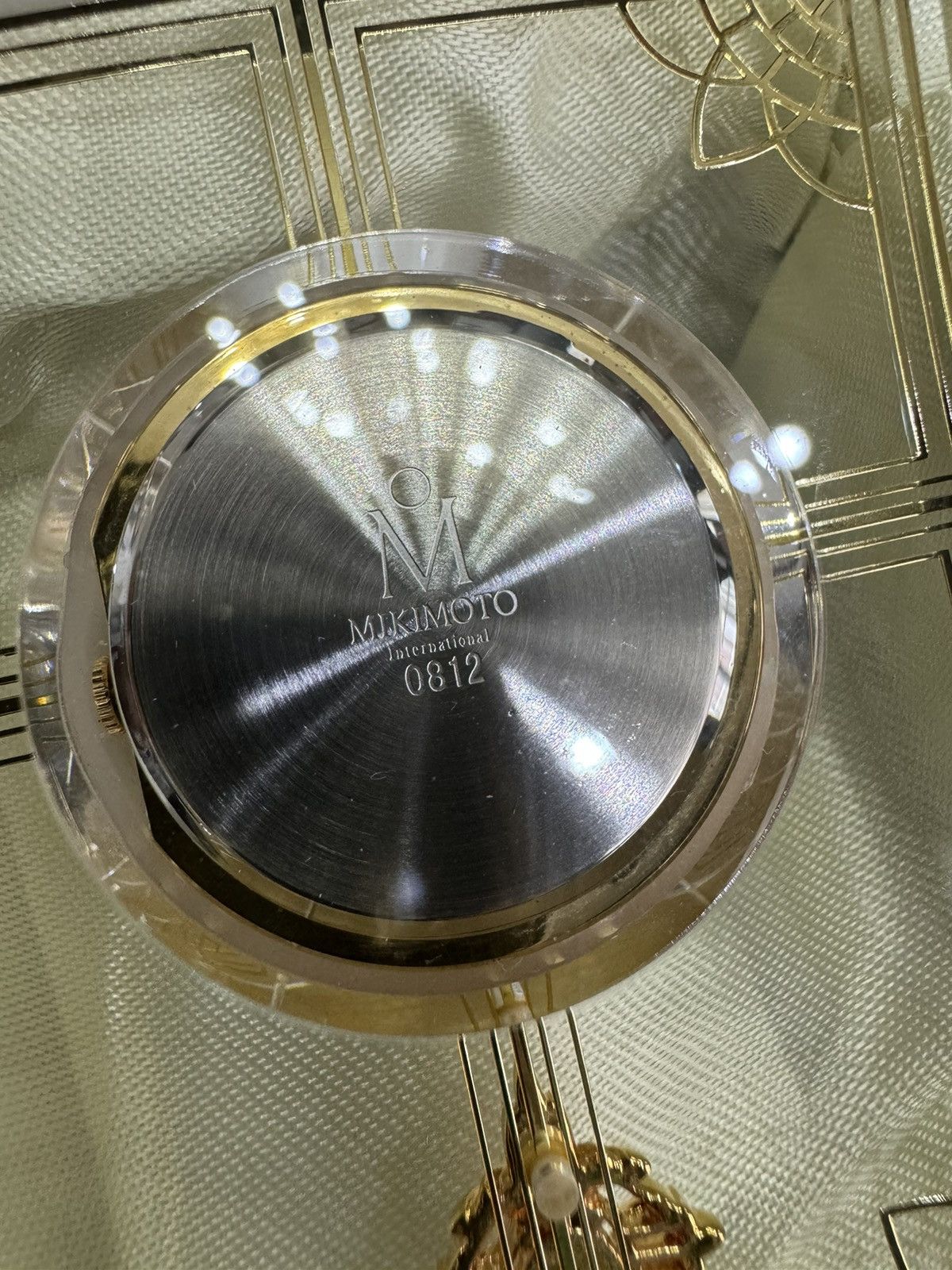 Mikimoto MIKIMOTO JAPAN CRYSTAL PEARL TABLE CLOCK Size ONE SIZE - 4 Thumbnail