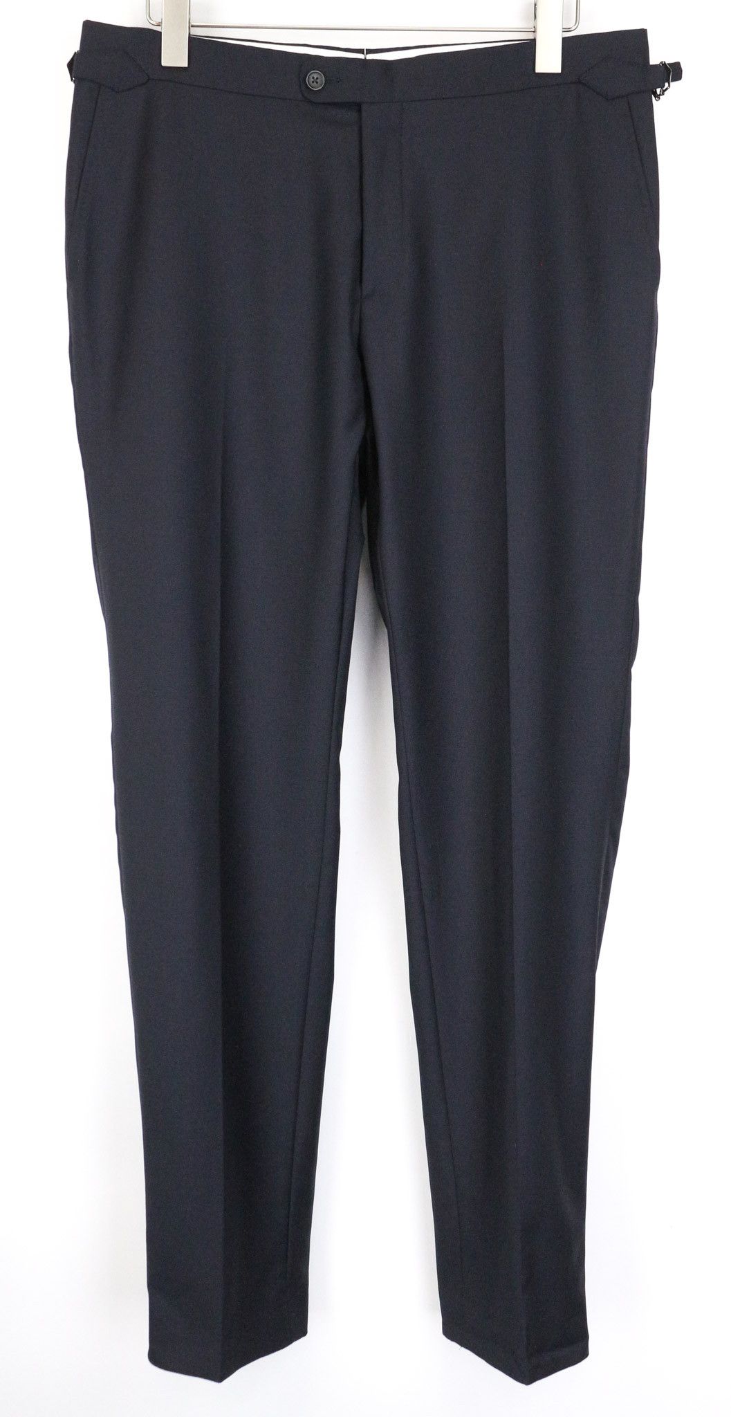 Suitsupply FERRARA UK42R Blue Wool Pleated 2 Piece Suit 75761 Size 42R - 3 Thumbnail
