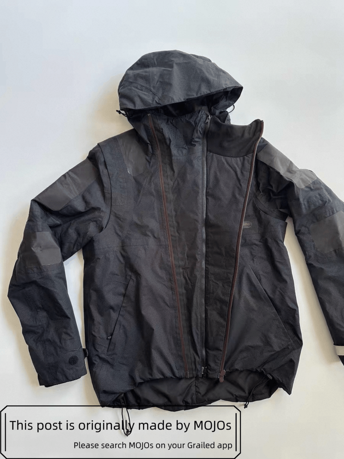 Undercover Sz 3 Undercover 07AW Cross Zip Padded GoreTex Jacket mojos52 Size US L / EU 52-54 / 3 - 2 Thumbnail