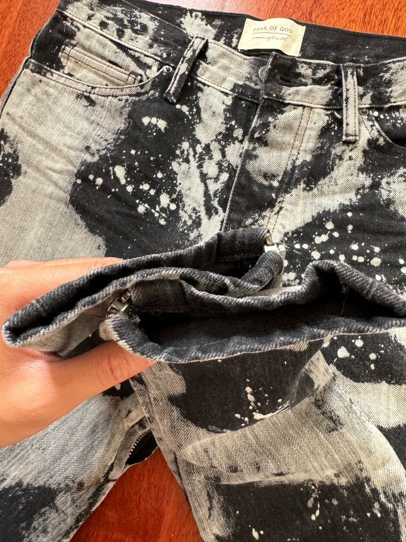 Fear of God Fear of God Co-branded limited ink splash jeans Size US 31 - 6 Thumbnail