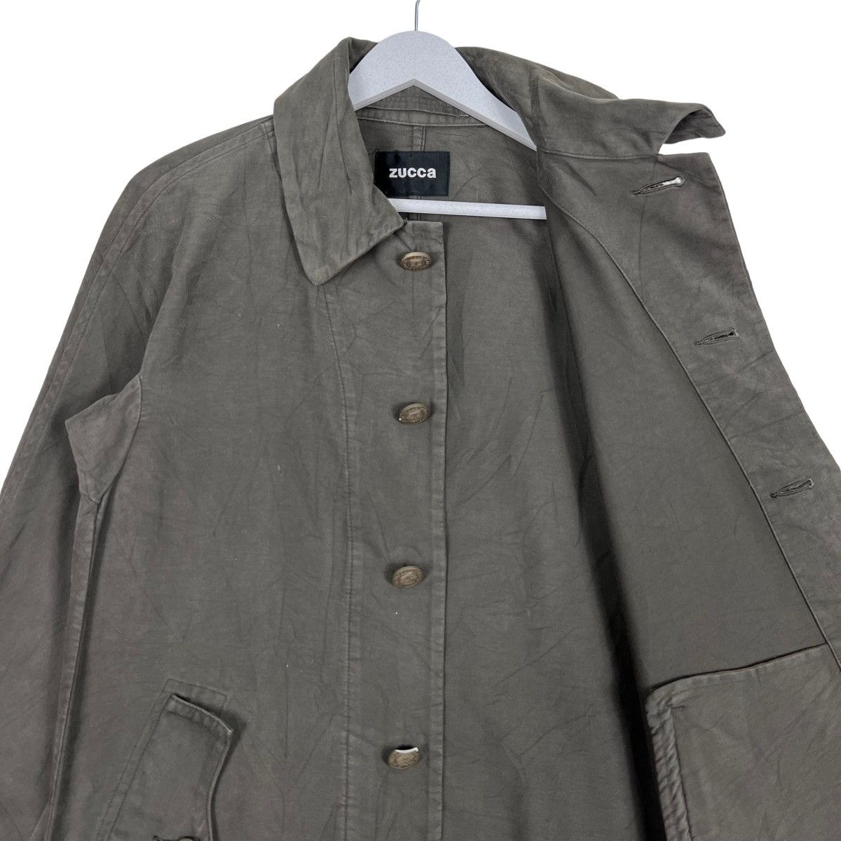 CABANE de ZUCCa 🔥 ZUCCA ISSEY MIYAKE COAT JACKET MADE IN JAPAN SIZE S Size US S / EU 44-46 / 1 - 10 Thumbnail