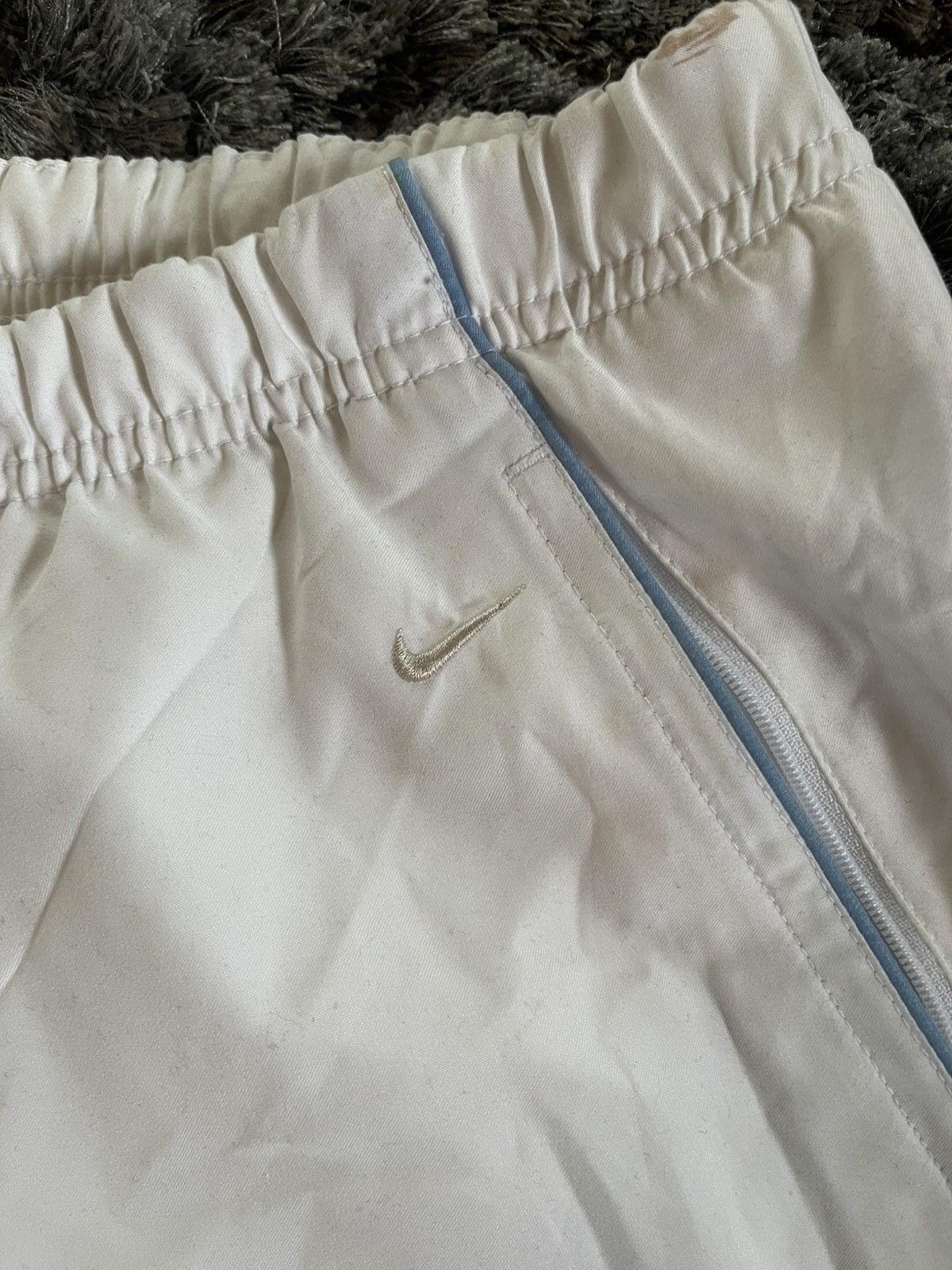 Nike NIKE Trackpants White XL Baggy Size US 41 - 5 Thumbnail