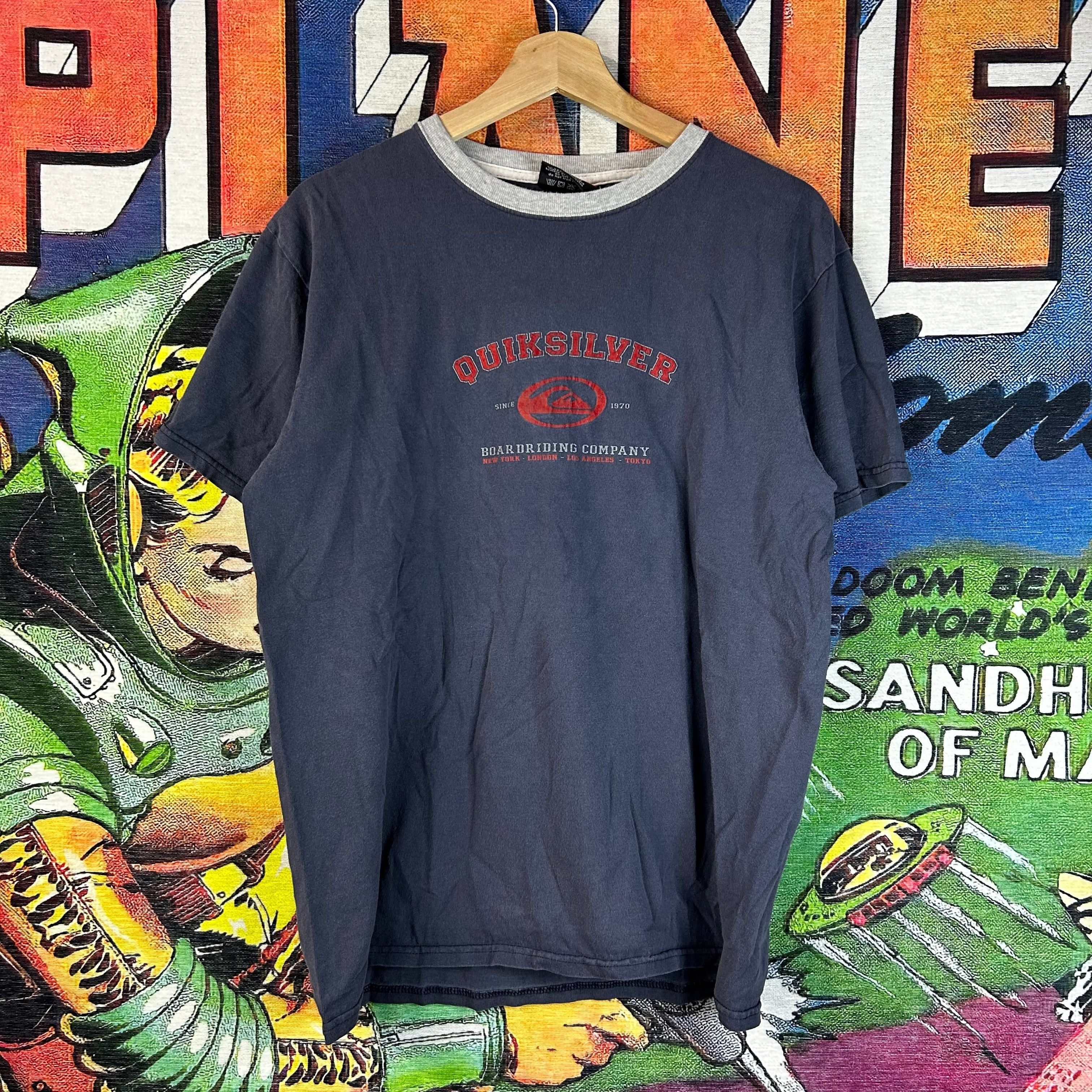 Quiksilver Y2K Quiksilver Ringer Tee Size Medium Size US M / EU 48-50 / 2 - 1 Thumbnail