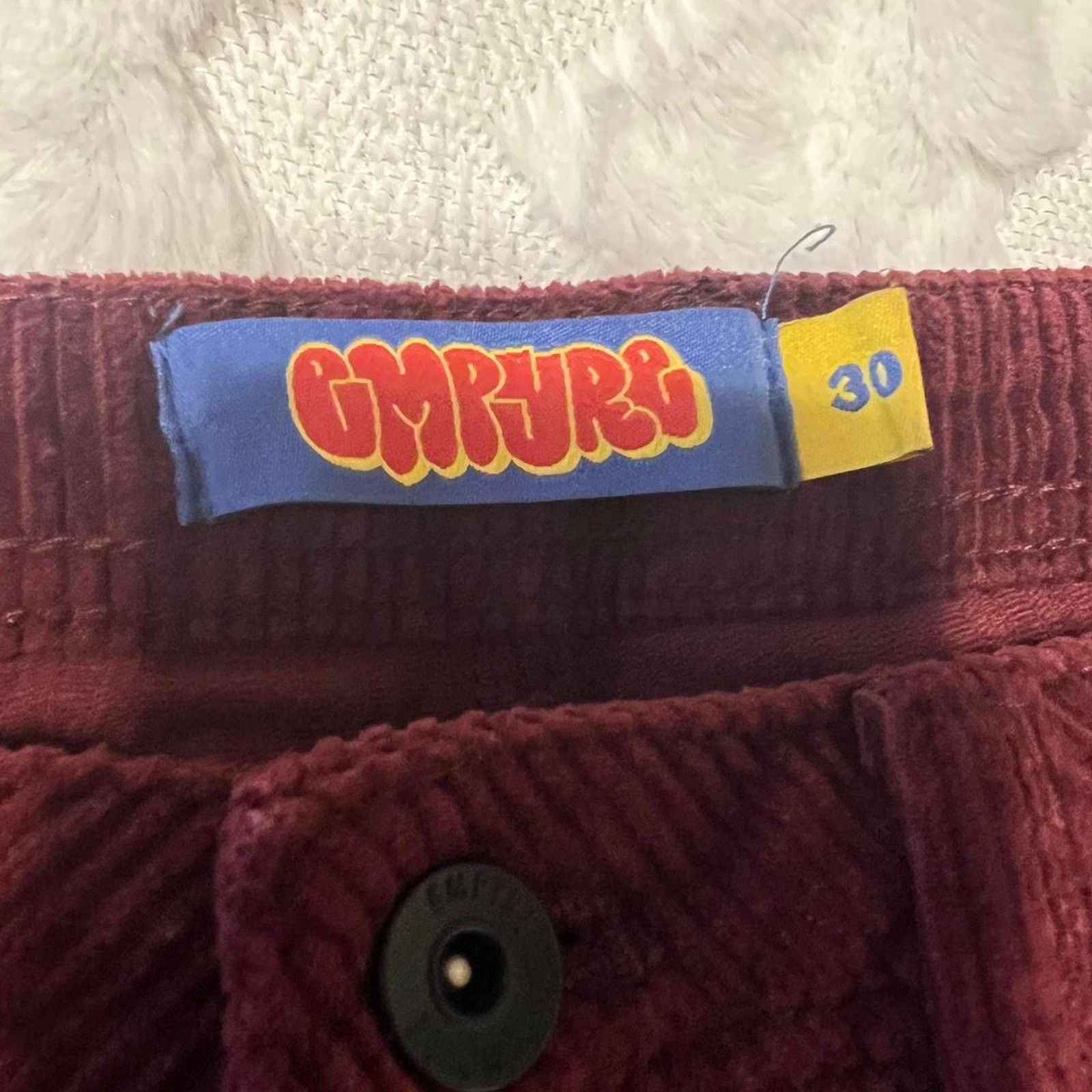 Empyre Empyre burgundy corduroy pants Size US 30 / EU 46 - 6 Thumbnail