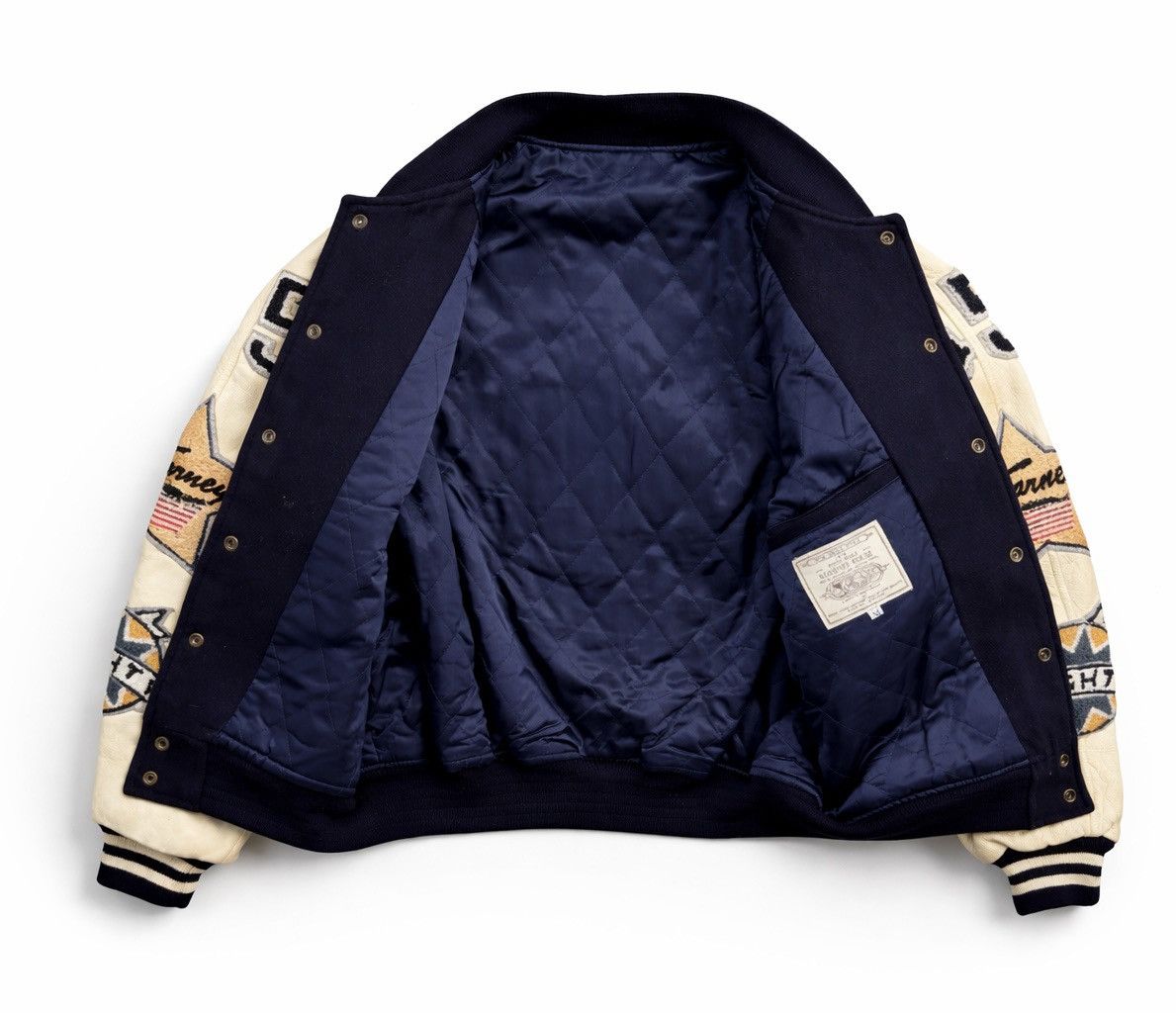 Vintage Vintage Kearney House Varsity Jacket Wool Leather Patchwork Size US M / EU 48-50 / 2 - 3 Thumbnail