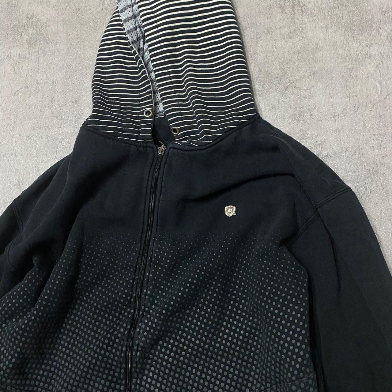 Other Black and white striped zip up hoodie Size US XL / EU 56 / 4 - 2 Thumbnail