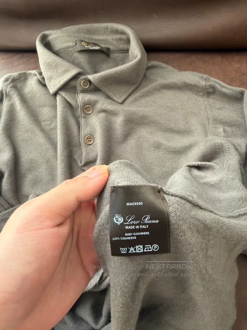 Loro Piana Loro Piana Baby Cashmere Polo Size US M / EU 48-50 / 2 - 3 Thumbnail