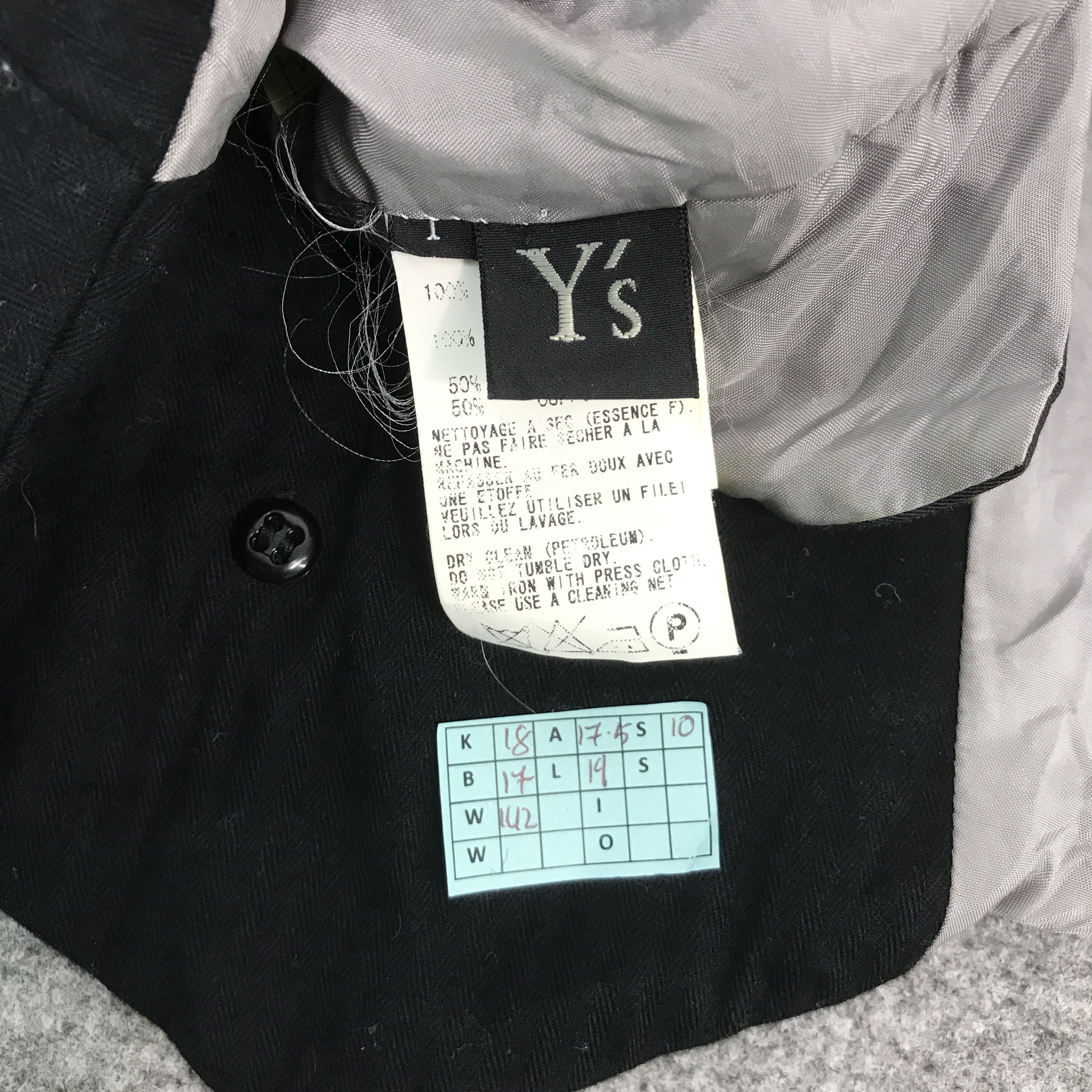 Y's × Y's for Men × Yohji Yamamoto YS YOHJI YAMAMOTO FIT VESTS FASHION Size US S / EU 44-46 / 1 - 7 Thumbnail