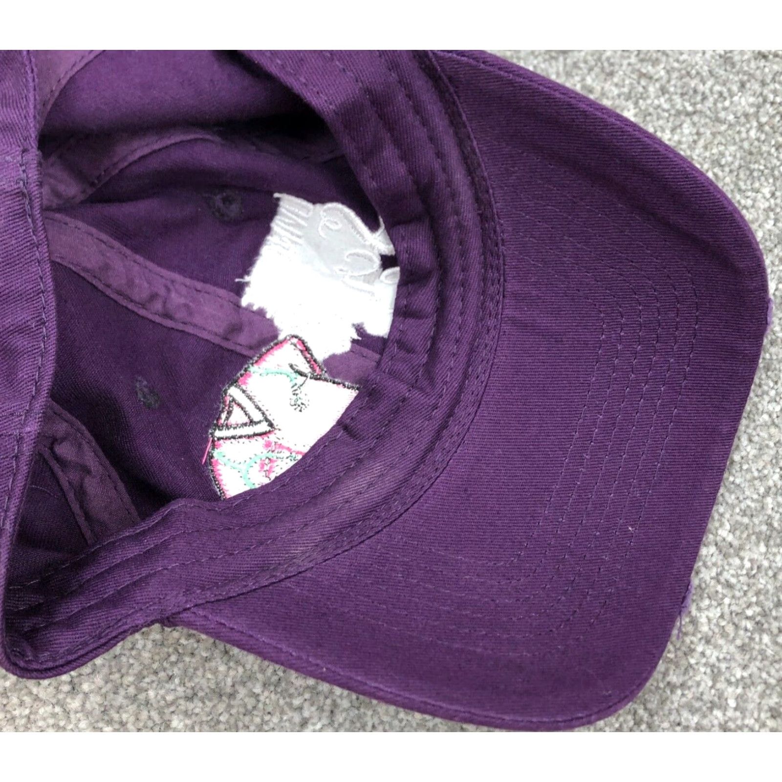 Alife Simply Southern Hat Cap Strap Back Purple Twill Nurse Ladies Womens Adjustable 100% Cotton Twill Embroidered Baseball Cap Size ONE SIZE - 6 Thumbnail