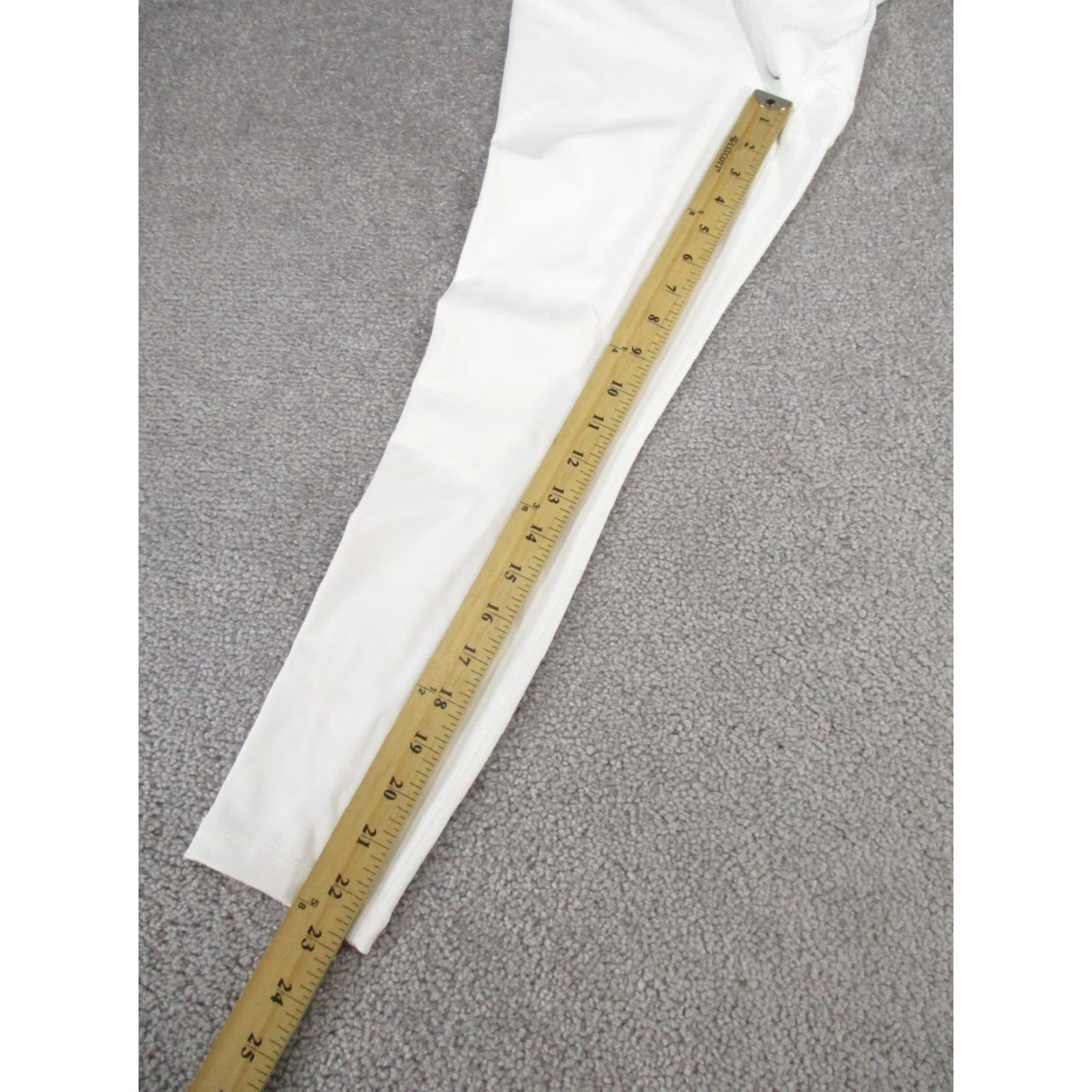 Athleta VINTAGE Athleta Leggings Womens Small Ultra High Rise Elation 7/8 White Yoga Gym * Size 28" / US 6 / IT 42 - 3 Thumbnail