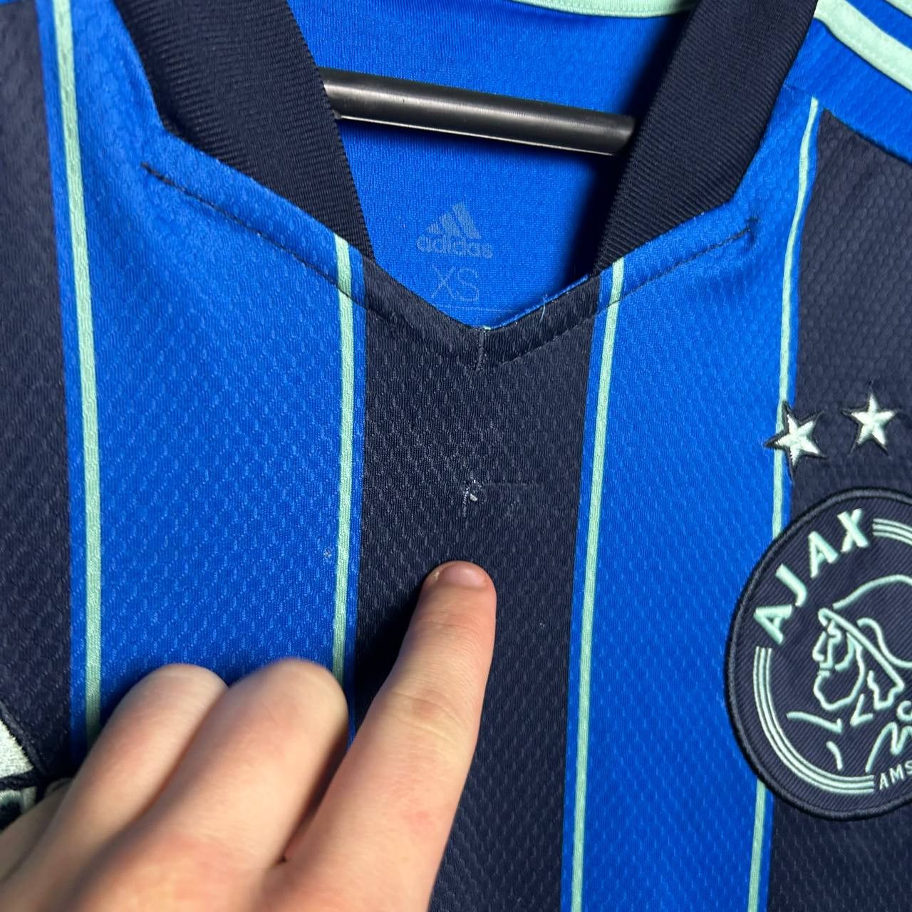 Adidas Mens Adidas FC Ajax 2021 home soccer jersey Size US XS / EU 42 / 0 - 5 Thumbnail
