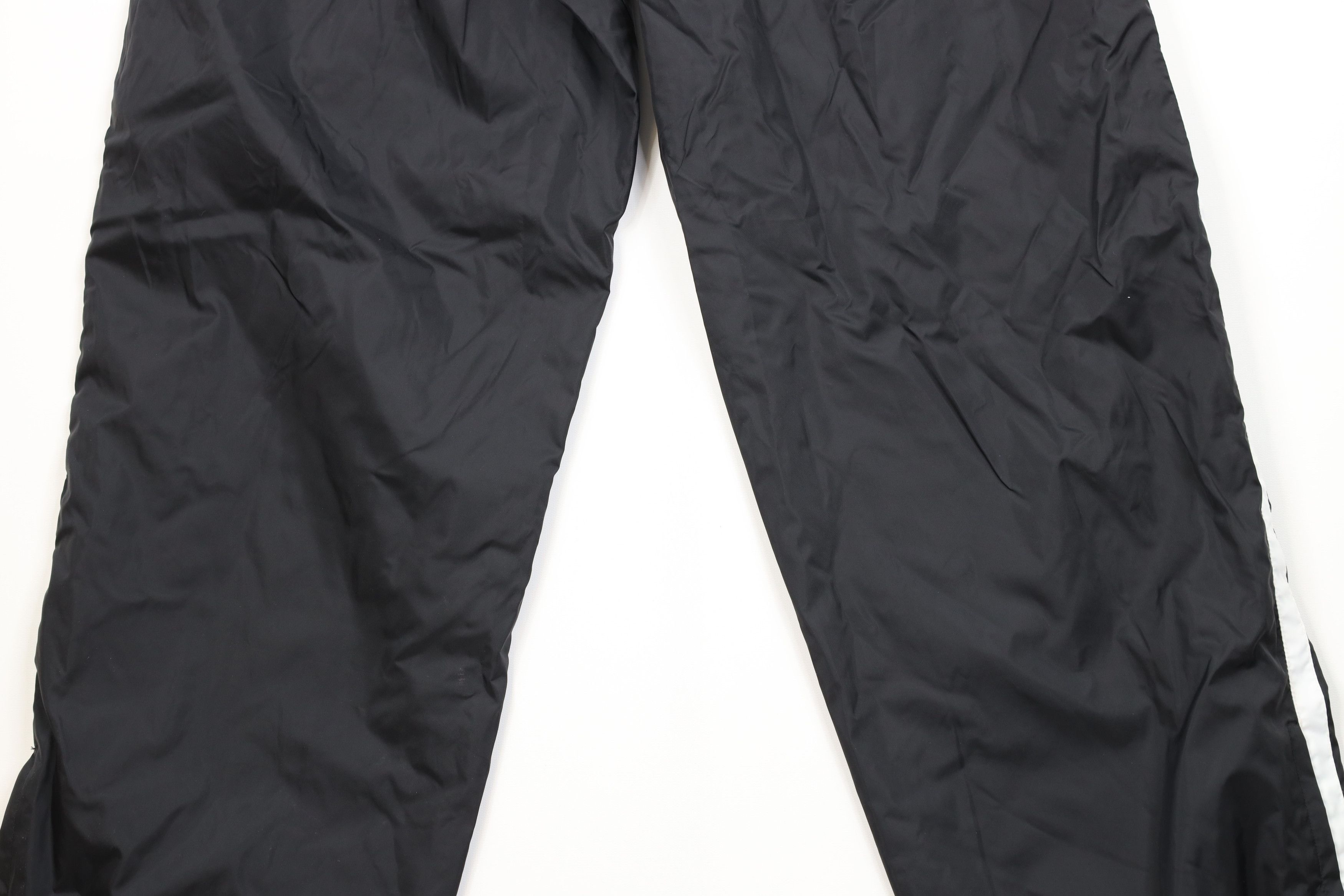 Nike Vintage 90s Nike Mini Swoosh Wide Leg Windbreaker Pants Size 28" / US 6 / IT 42 - 12 Thumbnail