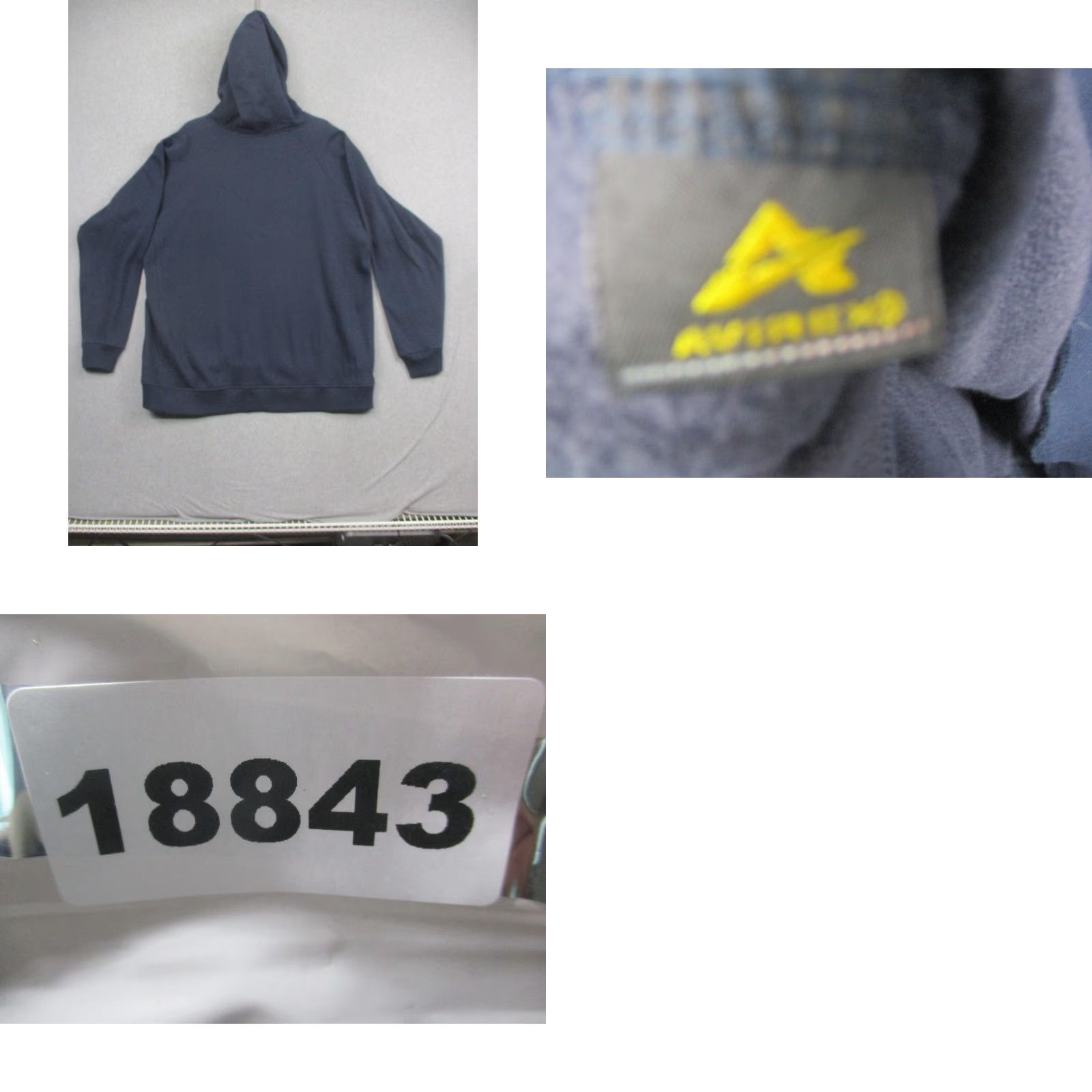 Avirex Avirex Hoodie Mens 2XL Navy Blue Flight Academy Pullover Fleece Sweatshirt Size US XXL / EU 58 / 5 - 8 Thumbnail