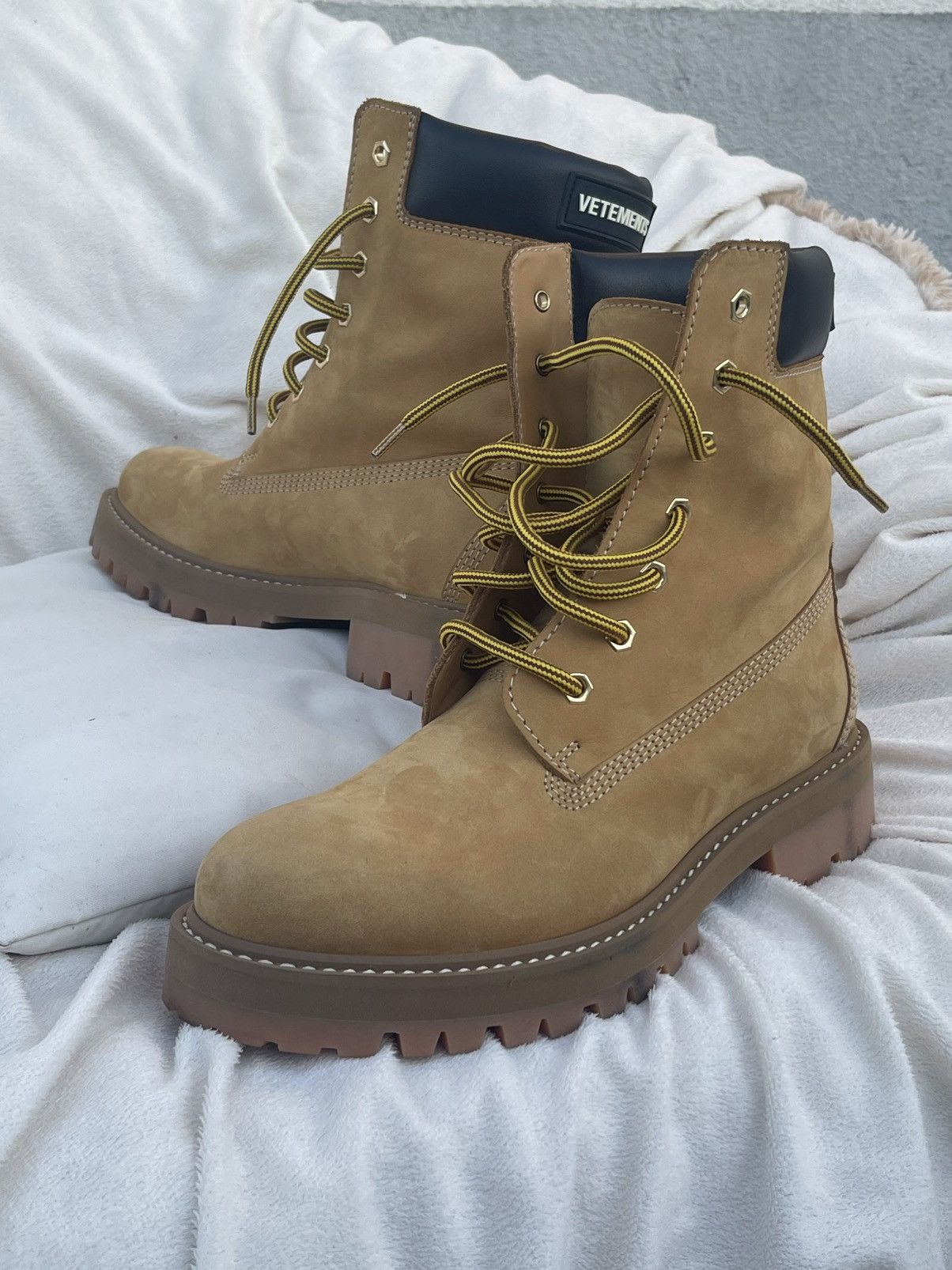 Vetements Vetements Logo Trucker Boots Size US 7 / EU 40 - 7 Thumbnail