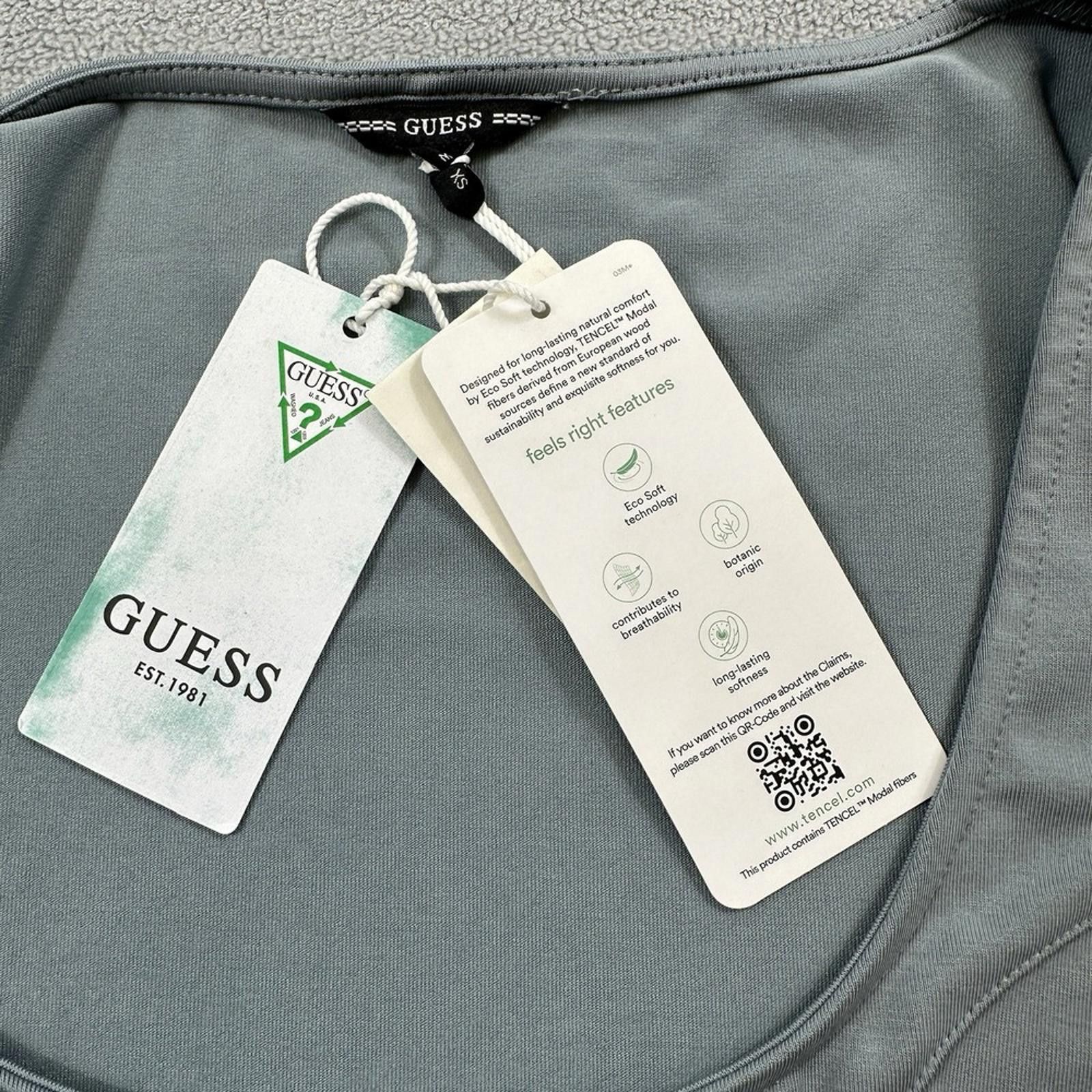 Guess Guess Amori Blouse XS Button-Up Top Womens Dusty Long Sleeve Size XS / US 0-2 / IT 36-38 - 3 Thumbnail