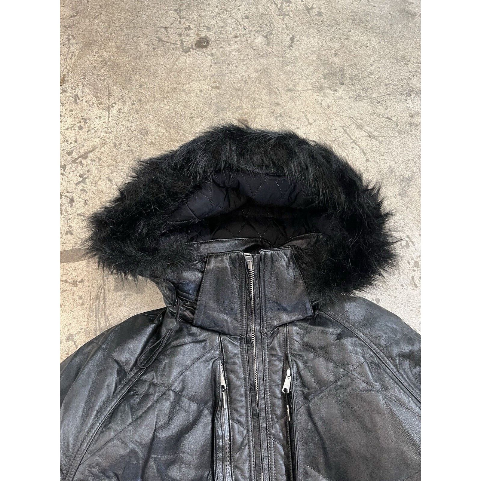 Nike Rare Unreleased Sample Nike Leather Parka Air Force 20 Year Size US L / EU 52-54 / 3 - 5 Thumbnail
