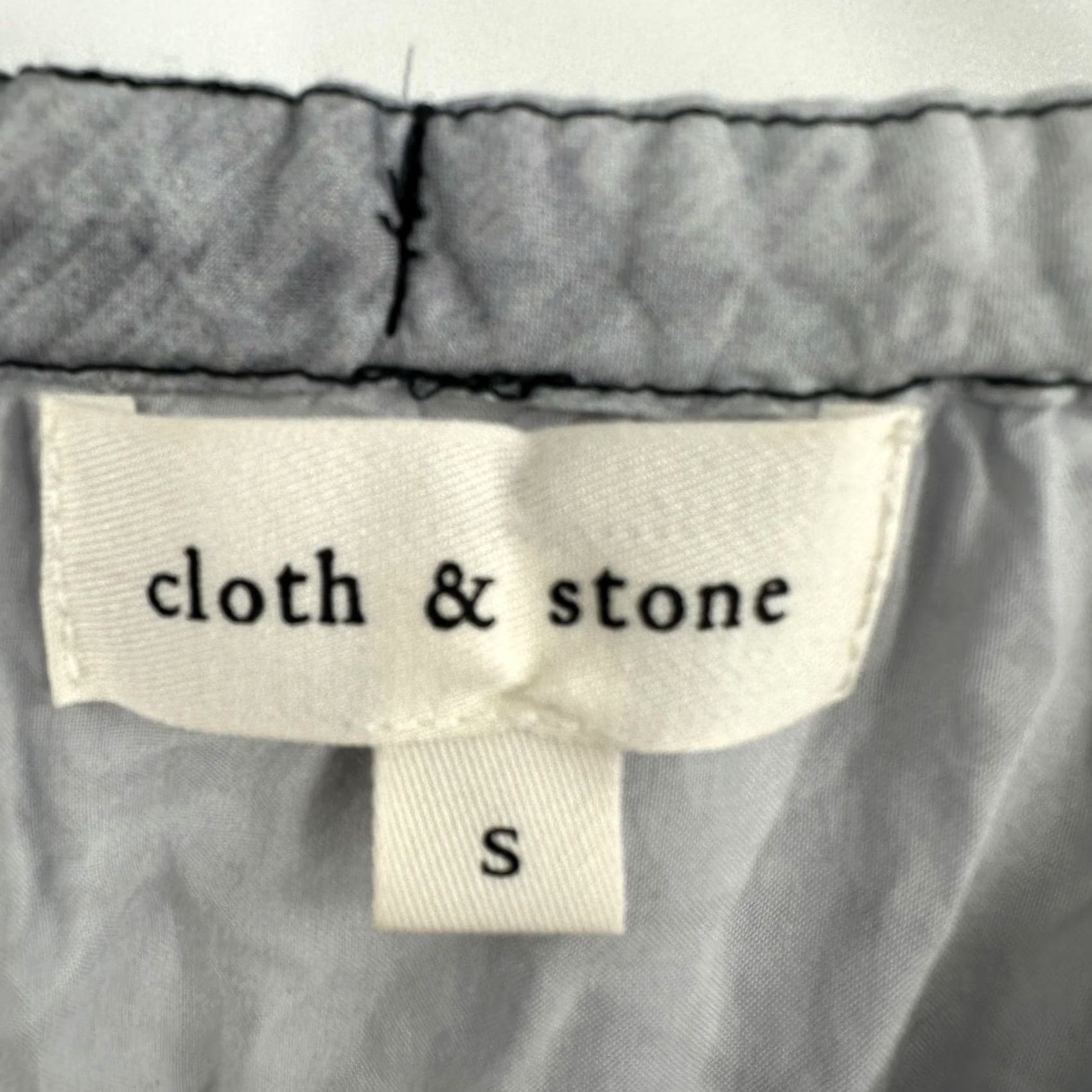 CLOT cloth & stone Dress Womens Small Gray Black Ombre Tie Dye Long Sleeve Belted Size S / US 4 / IT 40 - 4 Thumbnail