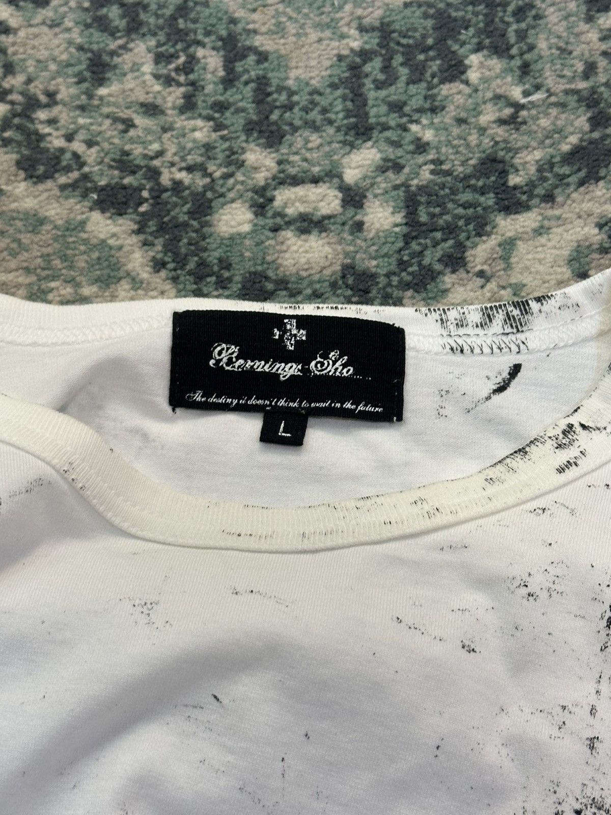 Seditionaries Vintage Bernings Sho Poem Studded/Ring T-Shirt Size US M / EU 48-50 / 2 - 13 Thumbnail