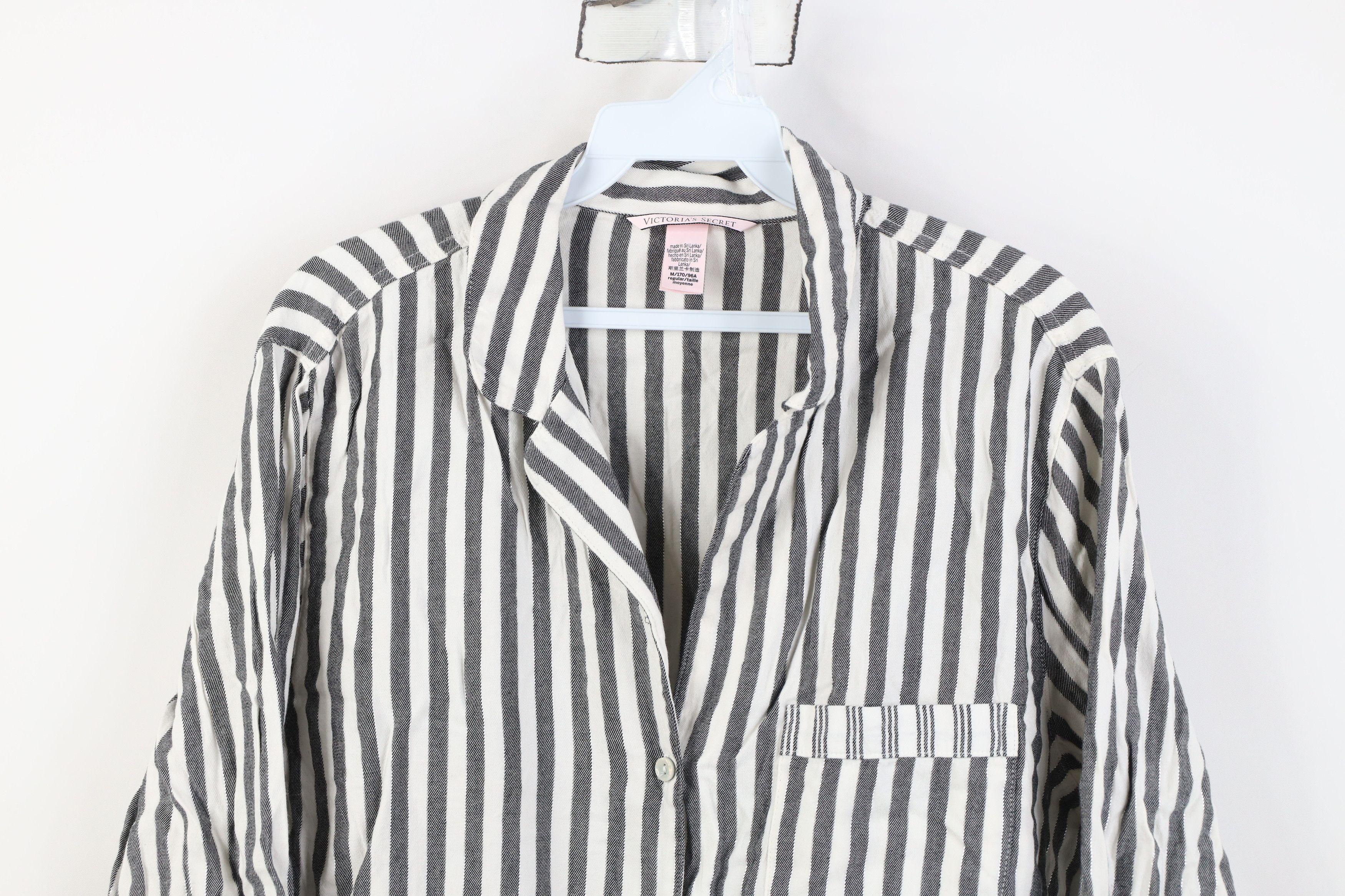 Victoria's Secret Vintage Y2K Victorias Secret Flannel Sleep Button Shirt Size M / US 6-8 / IT 42-44 - 2 Thumbnail