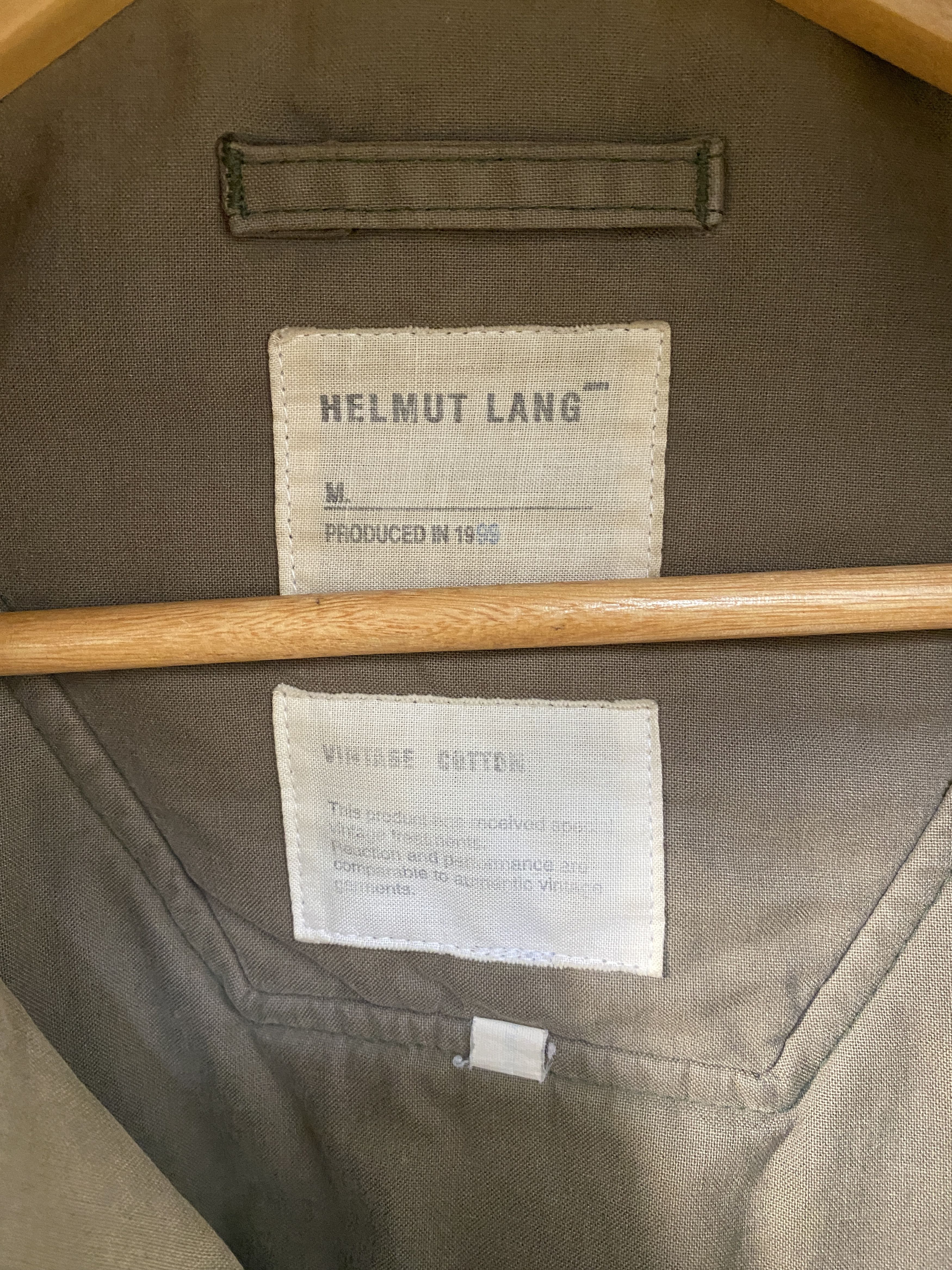 Helmut Lang AW98 VINTAGE COTTON PADDED ZIP UP Size US M / EU 48-50 / 2 - 2 Thumbnail