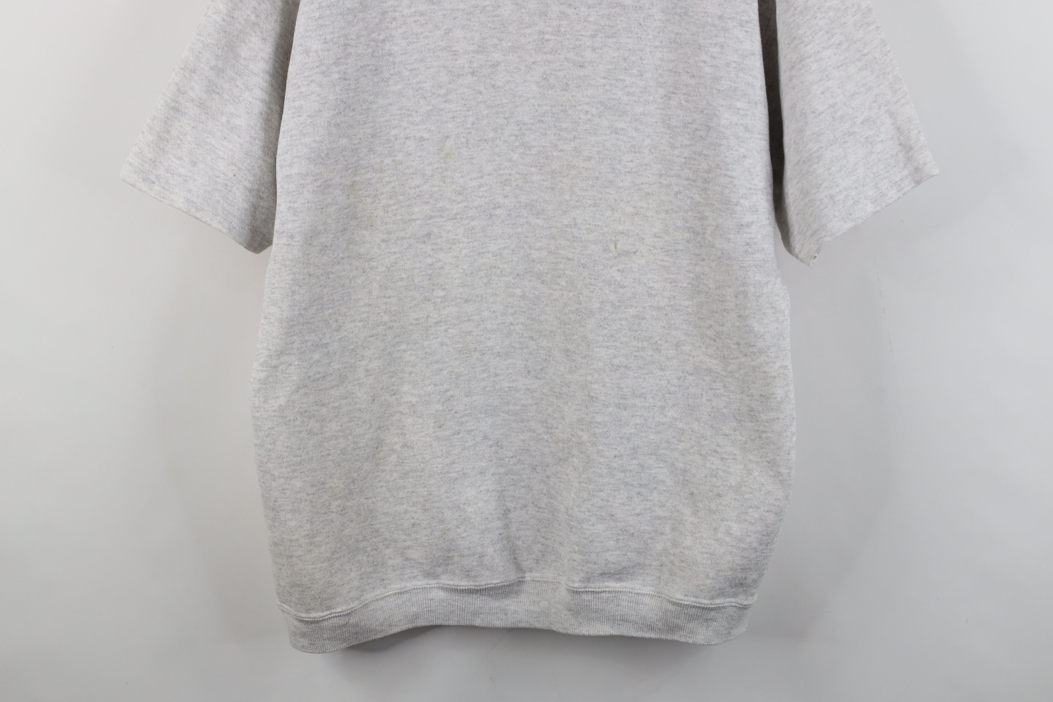 Vintage Vintage 90s Streetwear Short Sleeve Crewneck Sweatshirt USA Size XL / US 12-14 / IT 48-50 - 3 Thumbnail