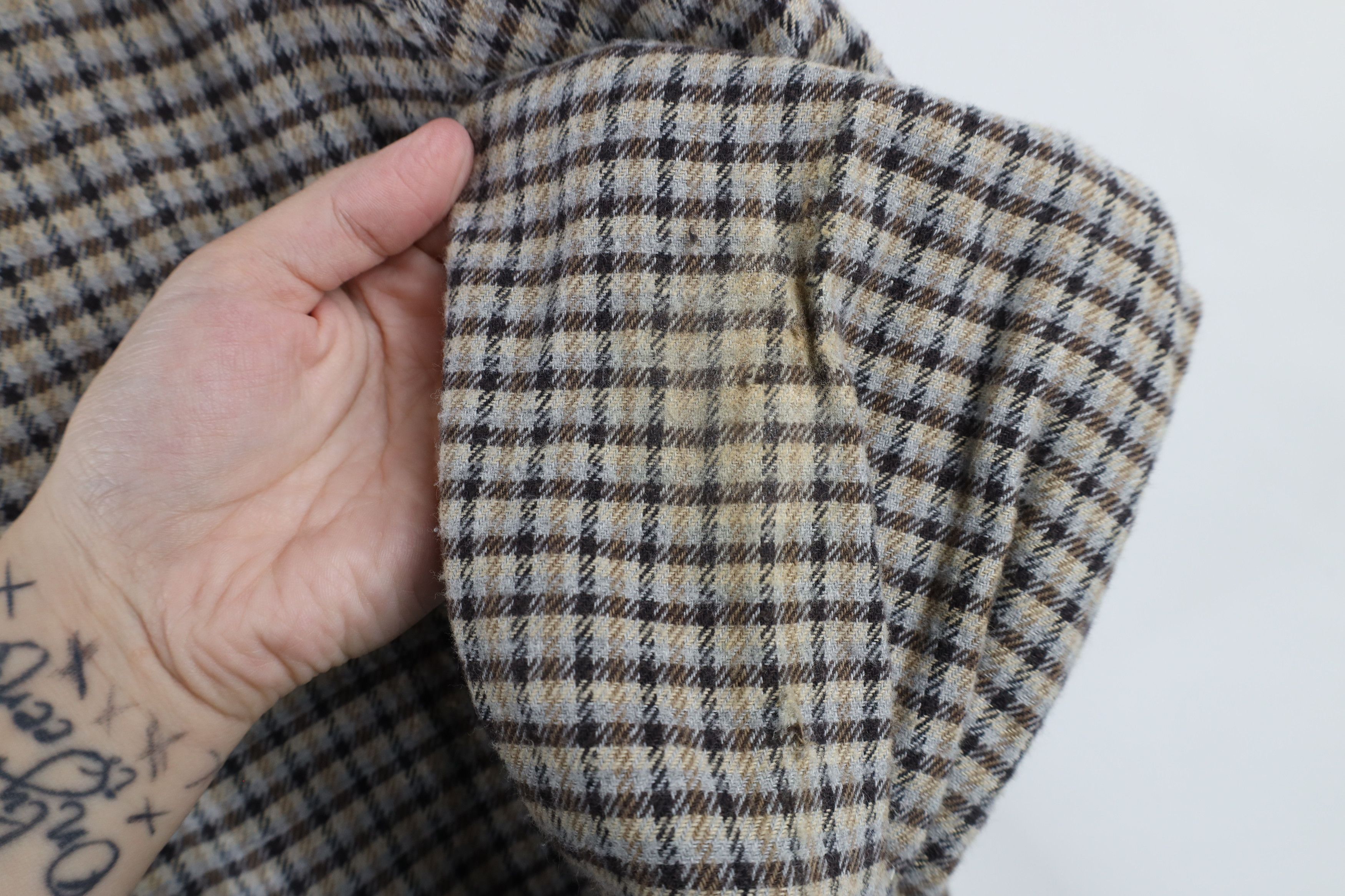 Vintage Vintage 90s Streetwear Flannel Button Down Shirt Plaid Size US M / EU 48-50 / 2 - 4 Thumbnail