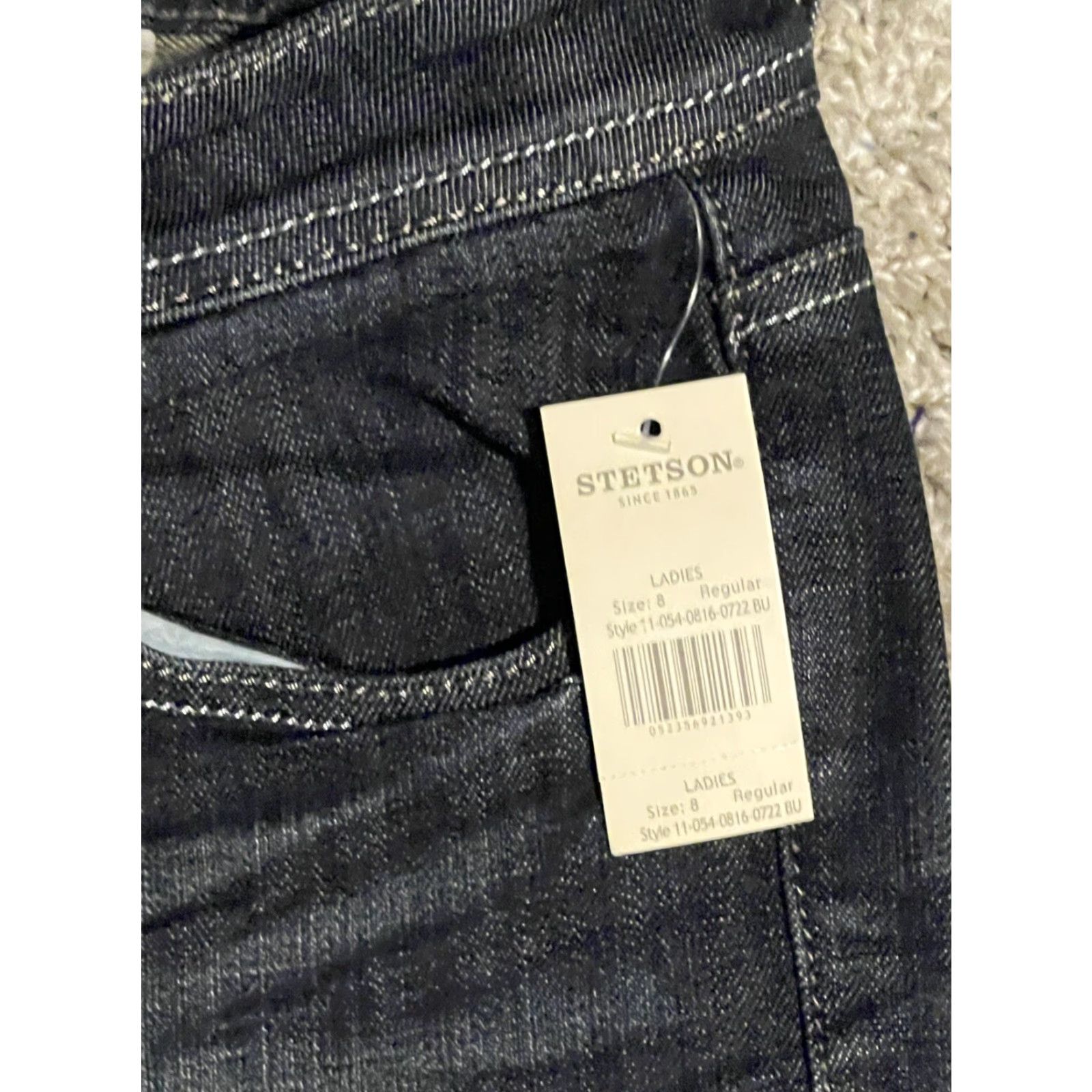 Stetson Stetson Classic Bootcut Jeans Denim Blue Women's Size 8 Reg 31x32 NWT Size 30" / US 8 / IT 44 - 4 Thumbnail