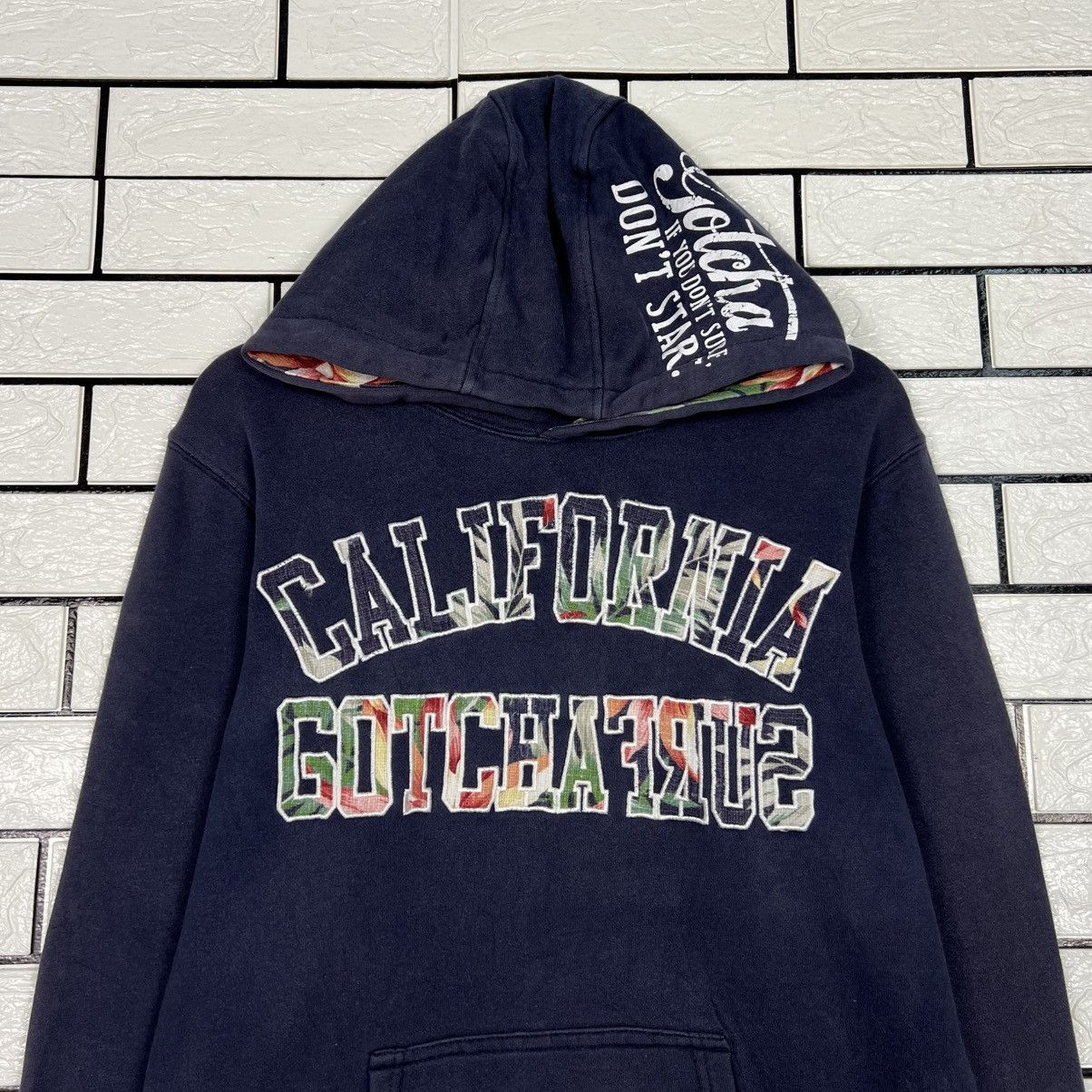 Gotcha CALIFORNIA GOTCHA SURF Big Logo Pullover Hoodies #4109-C187 Size US M / EU 48-50 / 2 - 2 Thumbnail