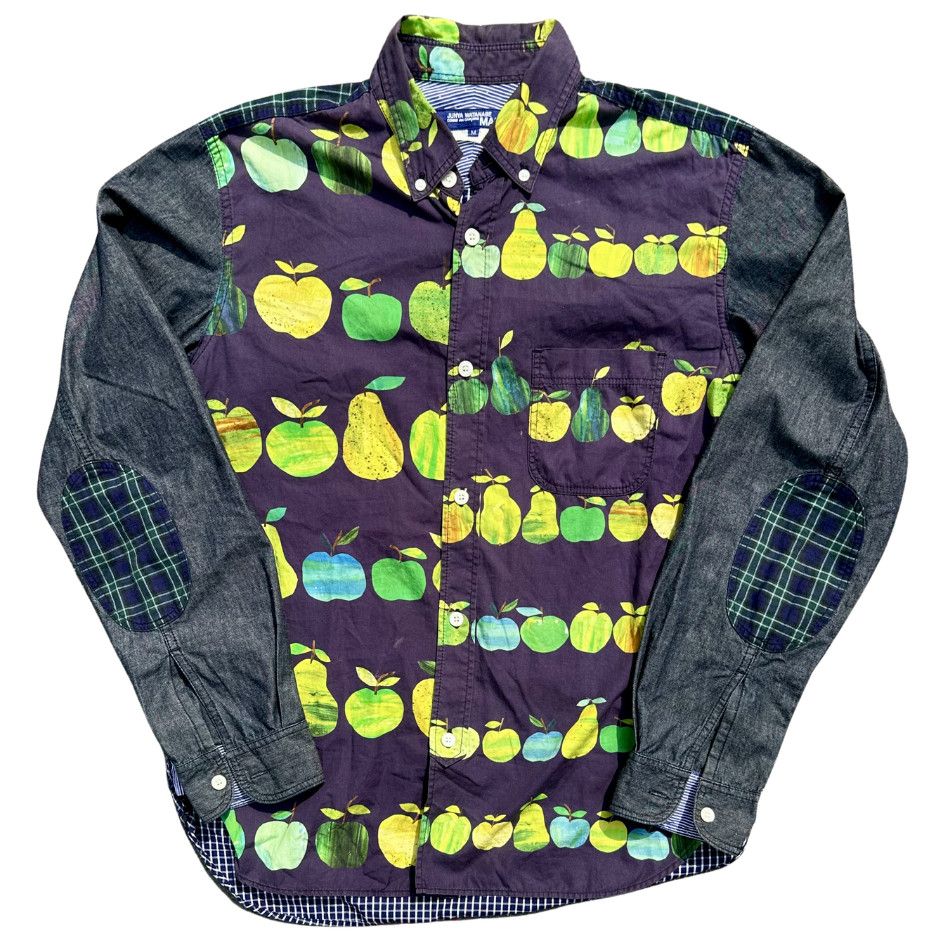 Comme des Garcons SS19 CDG Junya Watanabe MAN Pears & Apples Shirt Size US M / EU 48-50 / 2 - 1 Thumbnail