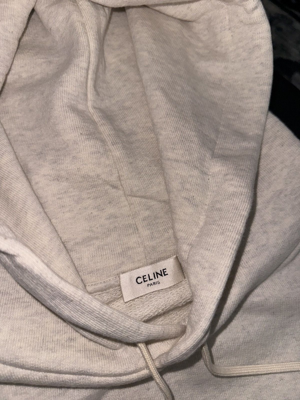 Celine Celine logo hoodie Size US M / EU 48-50 / 2 - 3 Thumbnail