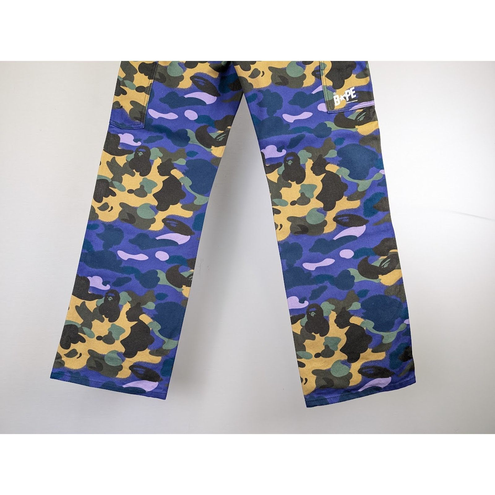 Bape × Heron Preston o1rshd1 Camou Worker Pant Camouflage in Multicolor Size US 32 / EU 48 - 18 Thumbnail
