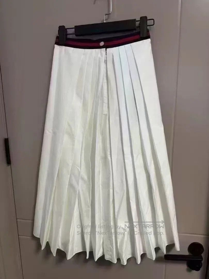 Gucci Gucci Waist Stripe Pleated Mid. Size 33" - 1 Thumbnail
