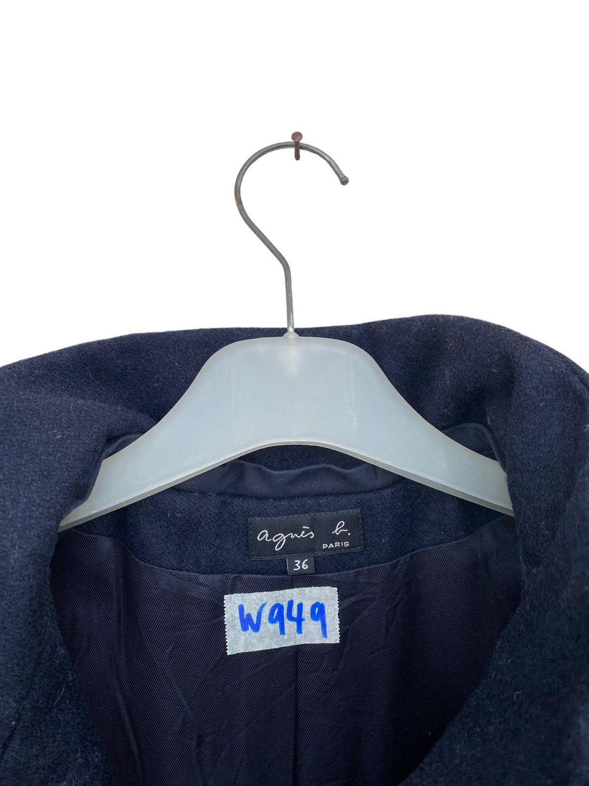 agnes b. Vintage Agnes B Overcoat Jacket Size XS / US 0-2 / IT 36-38 - 2 Thumbnail