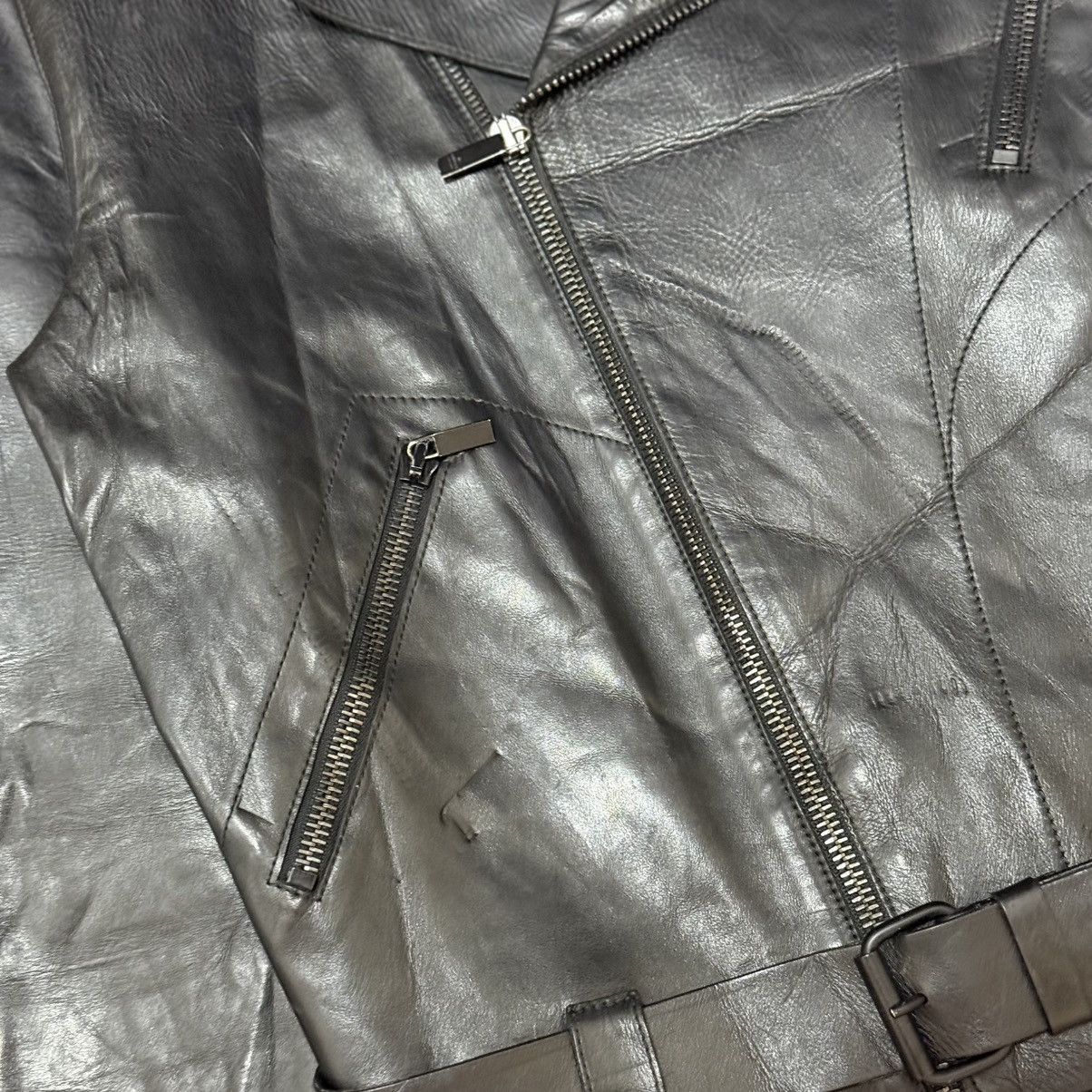 Gucci × Tom Ford FW98 Gucci Tom Ford Runway Leather Biker Jacket Size US L / EU 52-54 / 3 - 6 Thumbnail
