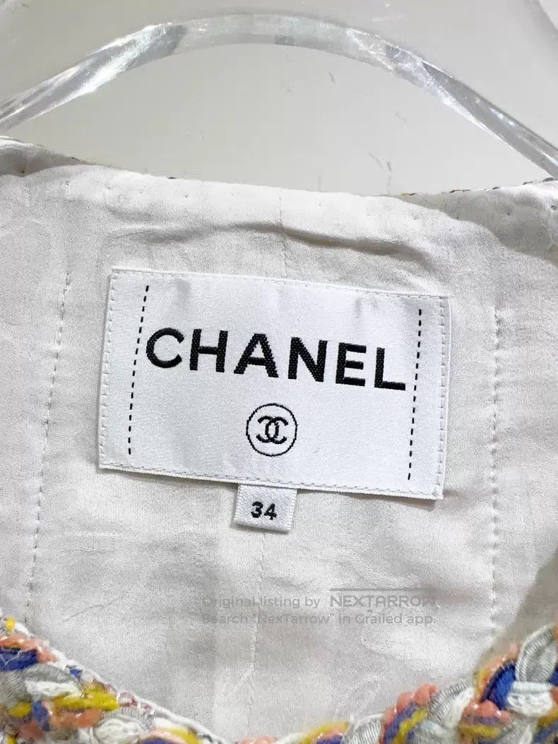 Chanel Chanel Waterfall Series Jacket Size XXS / US 00 / IT 34 - 3 Thumbnail